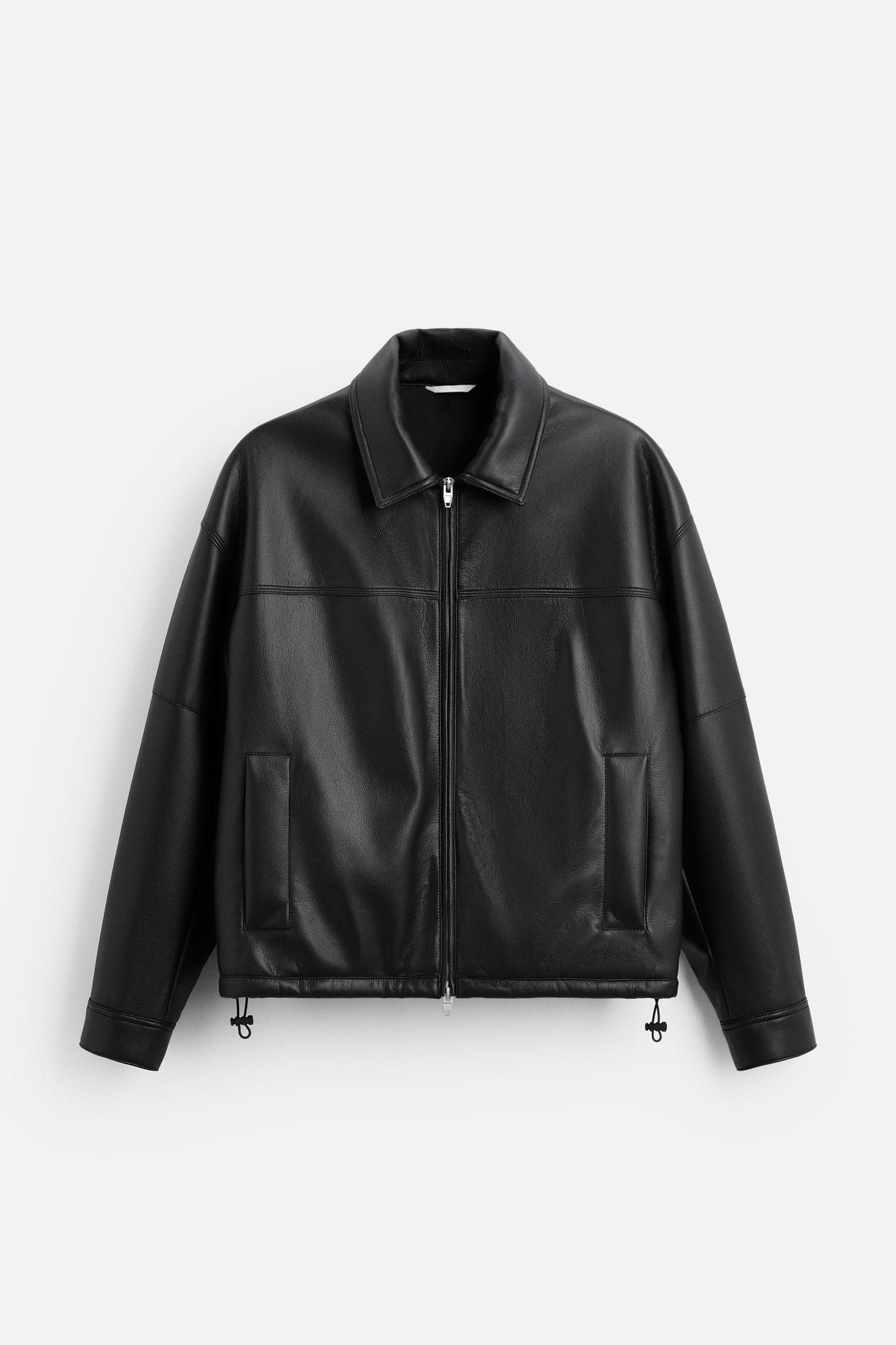 FAUX LEATHER JACKET Product Image
