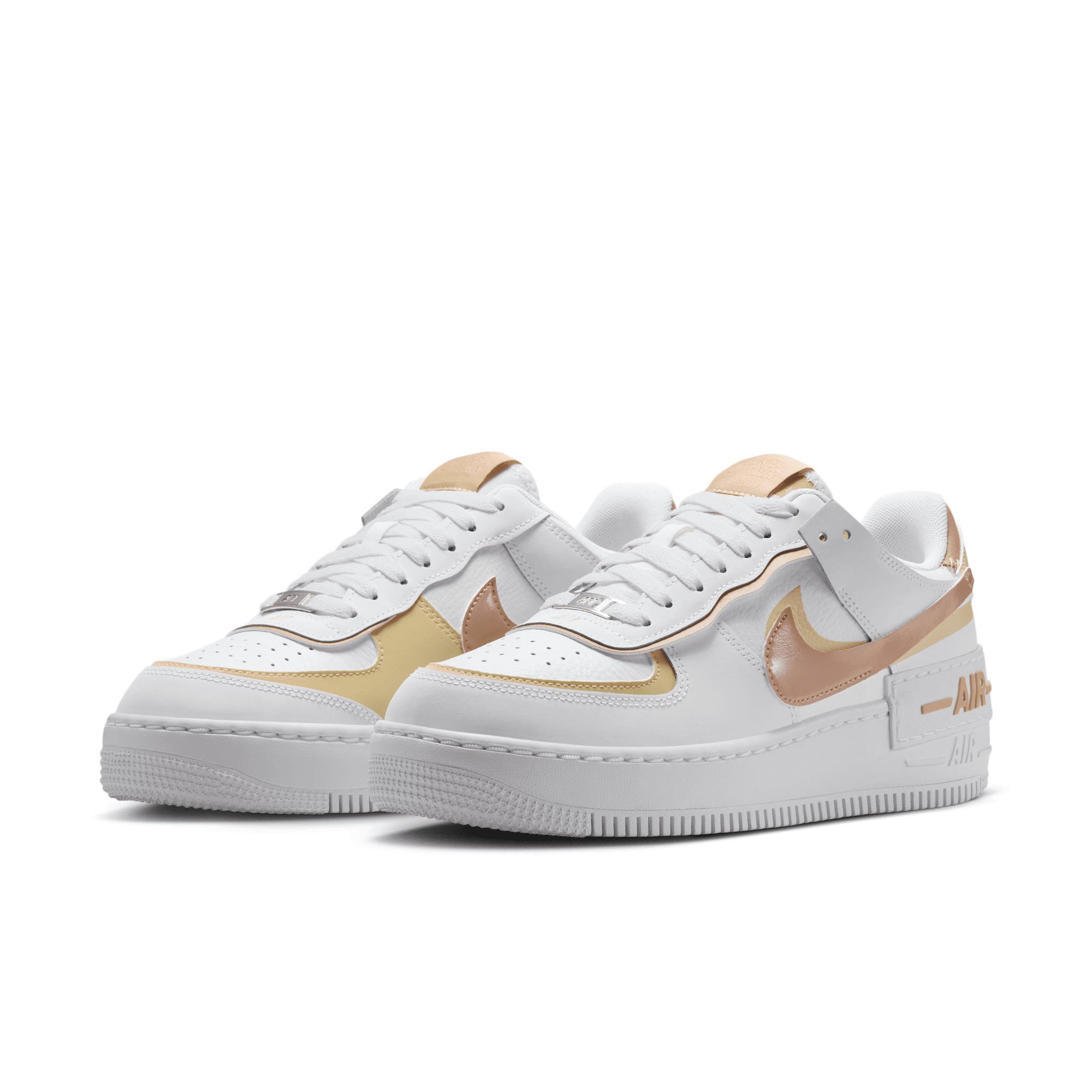 Nike Womens Air Force 1 Shadow Shoes | DZ1847-111 Product Image