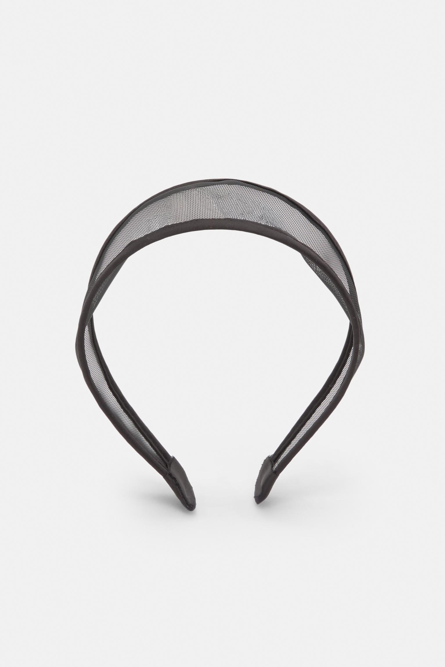 Black mesh headband Product Image