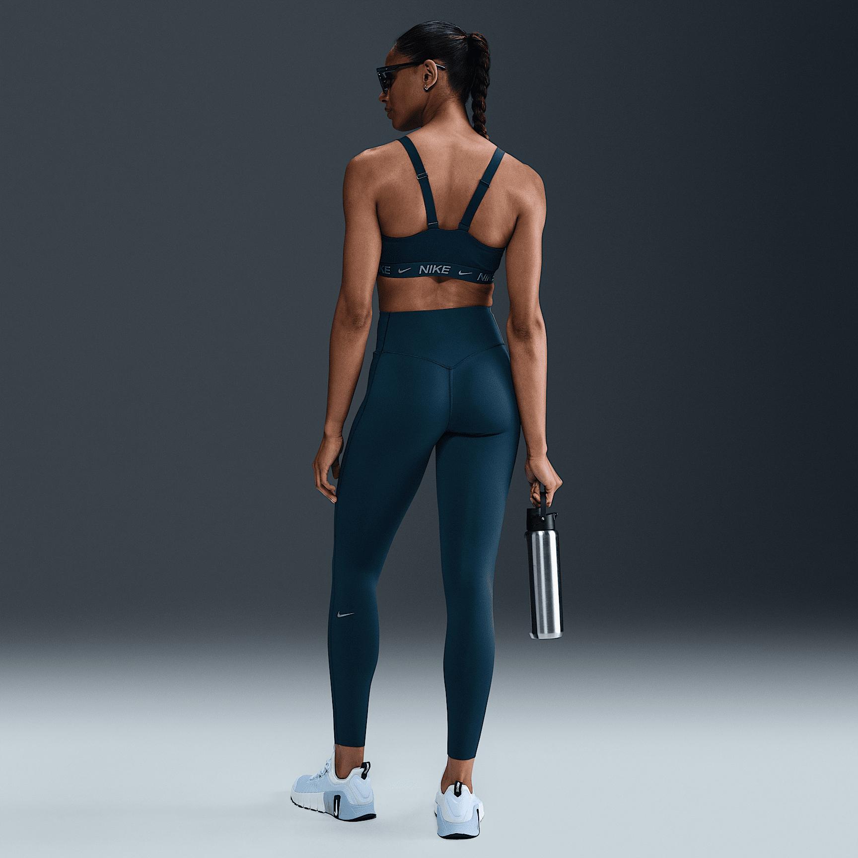 Nike Womens Universa High-Waisted Full-Length Leggings with No Front Seam | HQ6810-410 Product Image