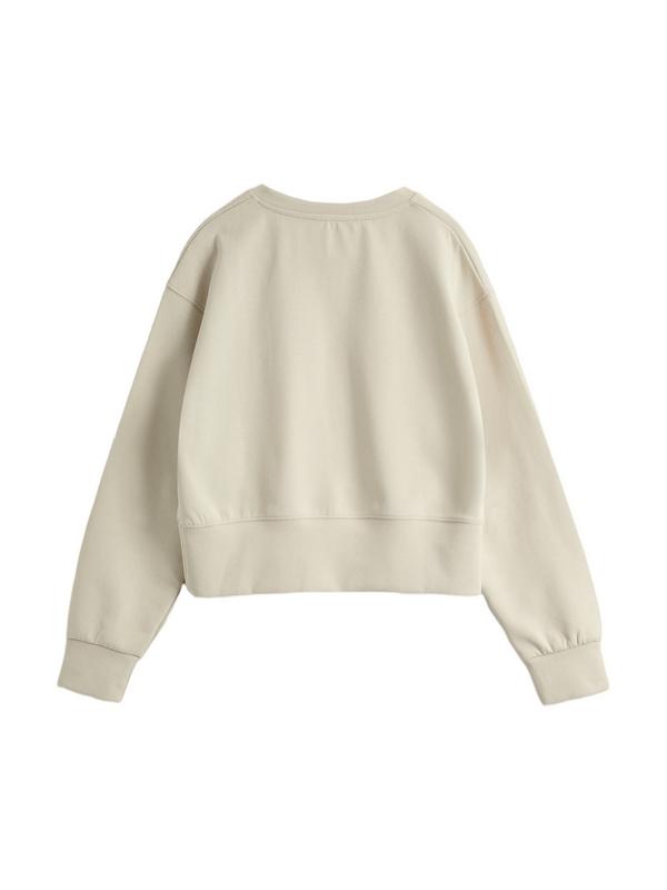 Vintage Number Print Oversized Hoodie Product Image