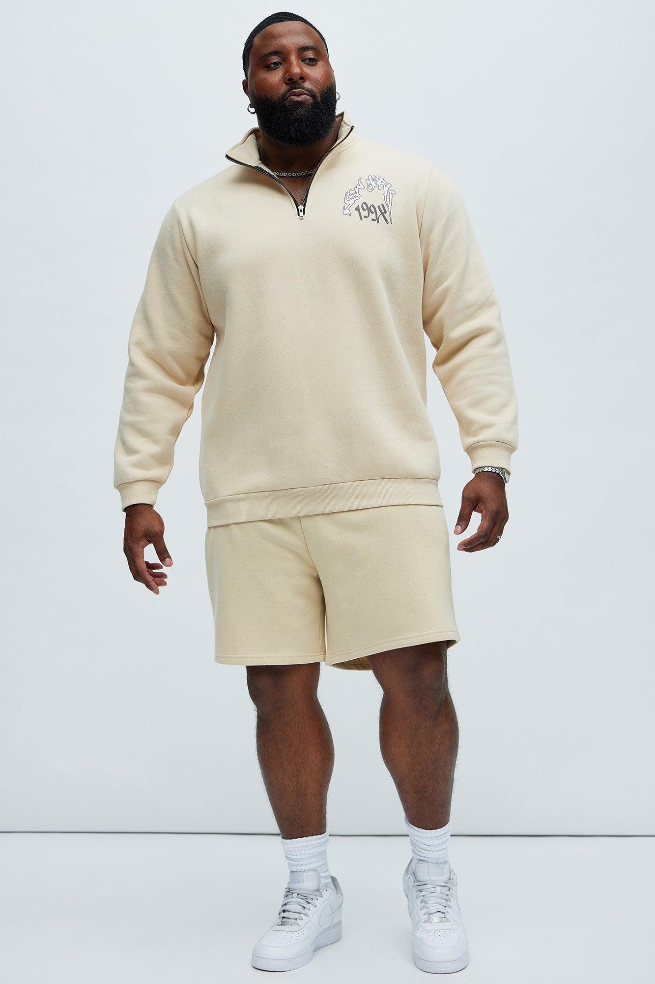 Tyson Sweatshort - Tan Product Image