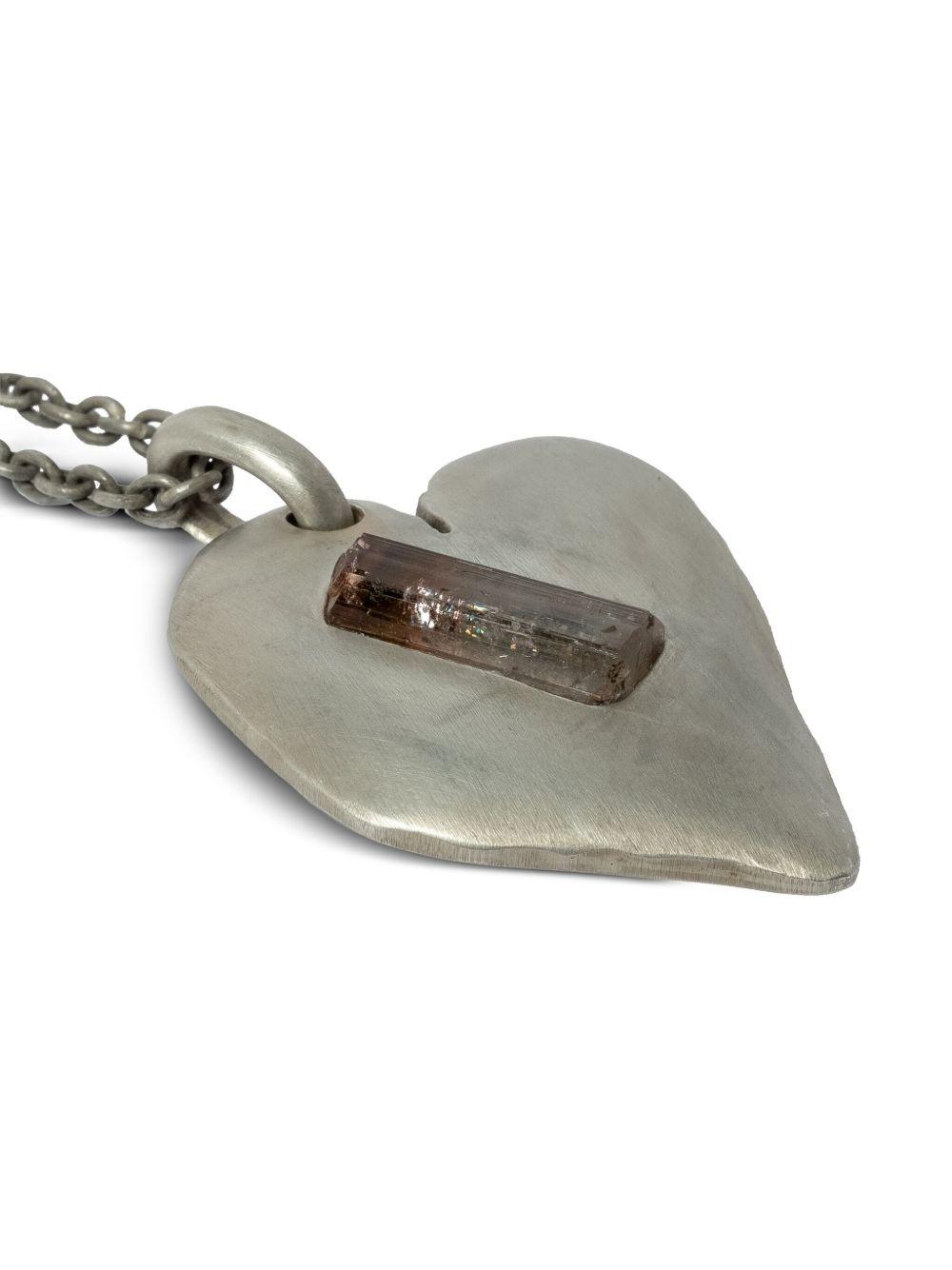 Solid Heart necklace Product Image