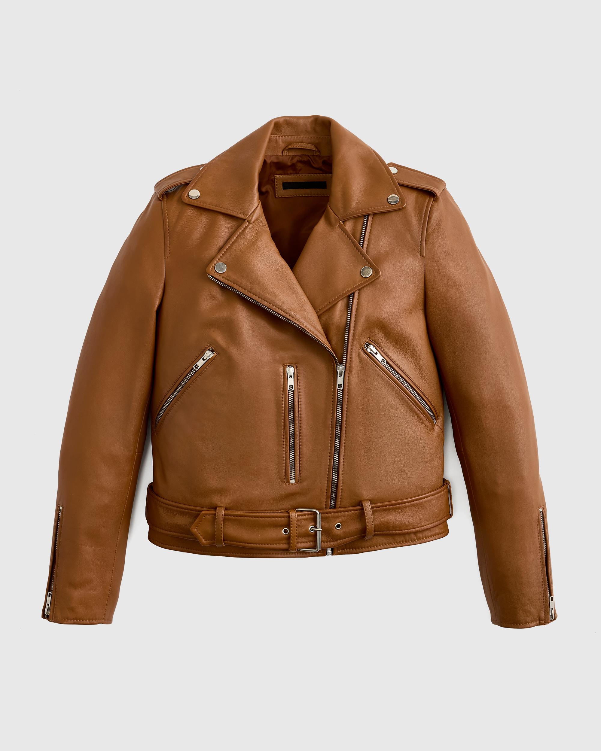 Quince | Women's Motorcycle Jacket Leather Product Image