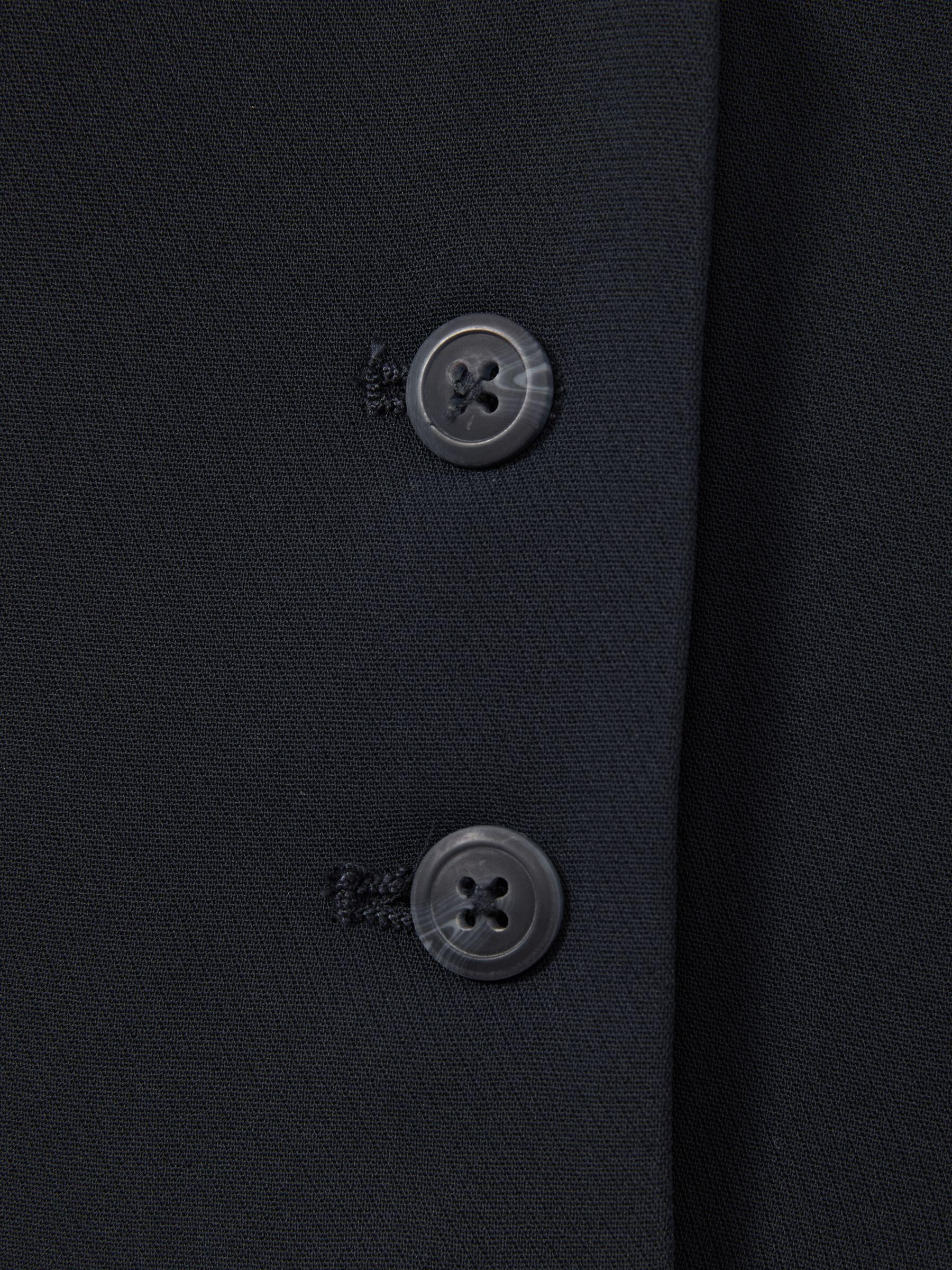 Good American Single Breasted Waistcoat in Navy Product Image