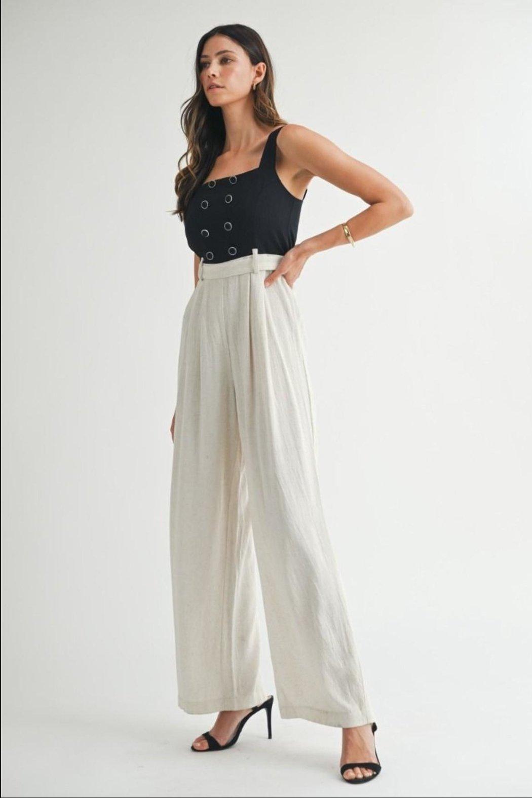 Double Breasted Jumpsuit Product Image