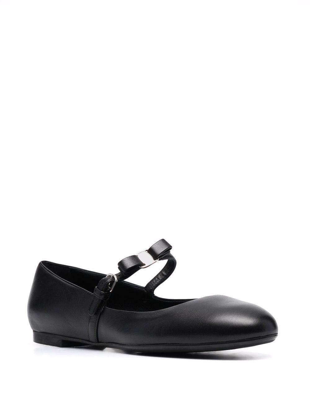 Lizz leather ballerina shoes Product Image