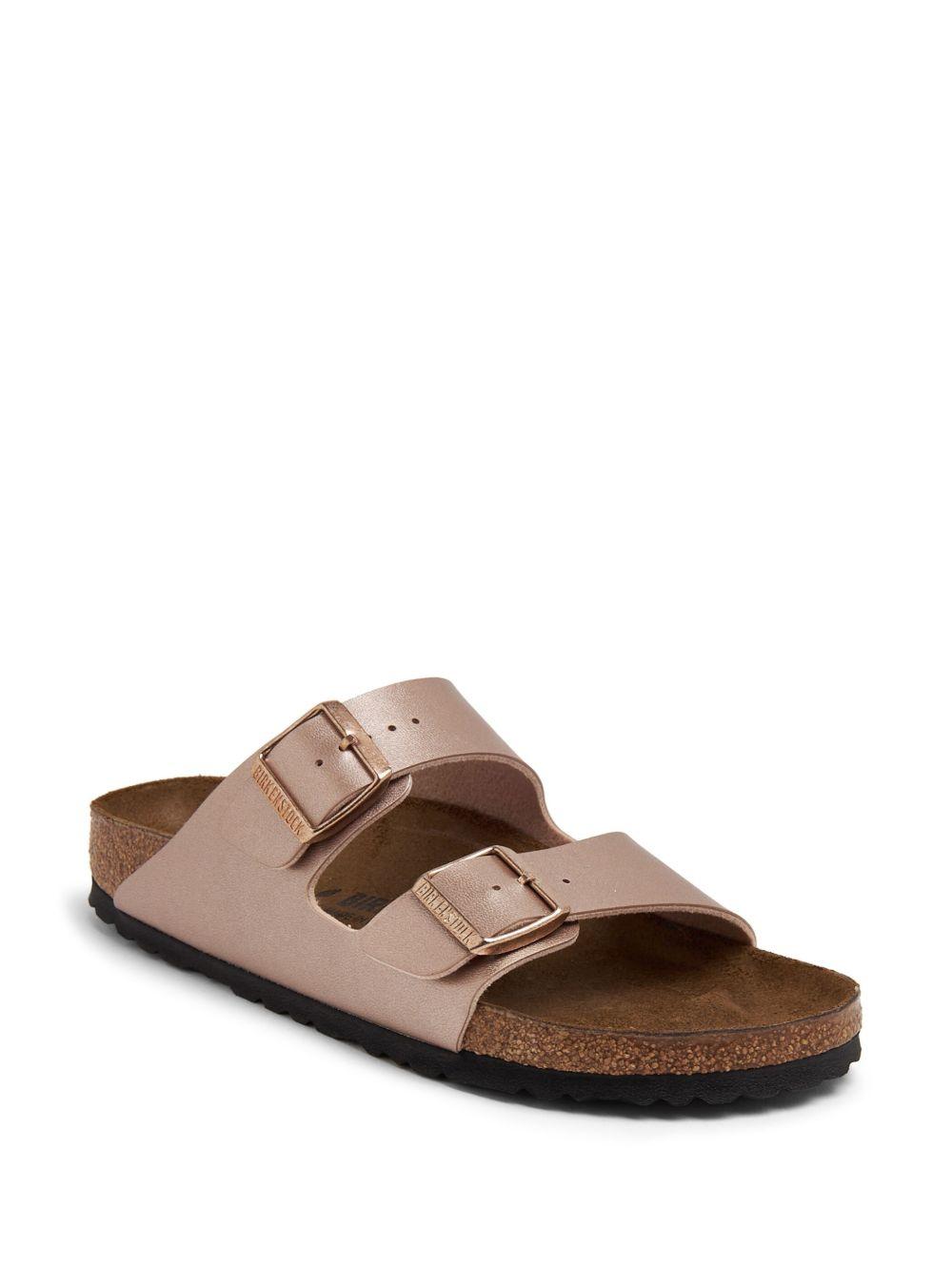 Birko-Flor leather slides  Product Image
