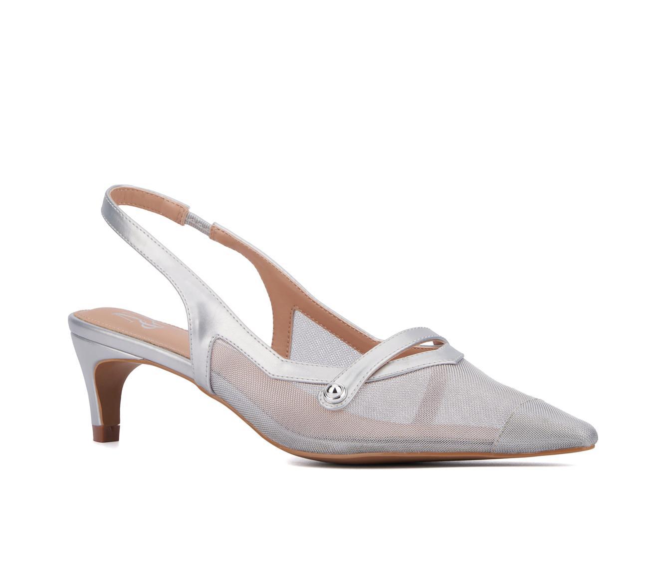 Women's New York and Company Kristie Slingback Pumps Product Image