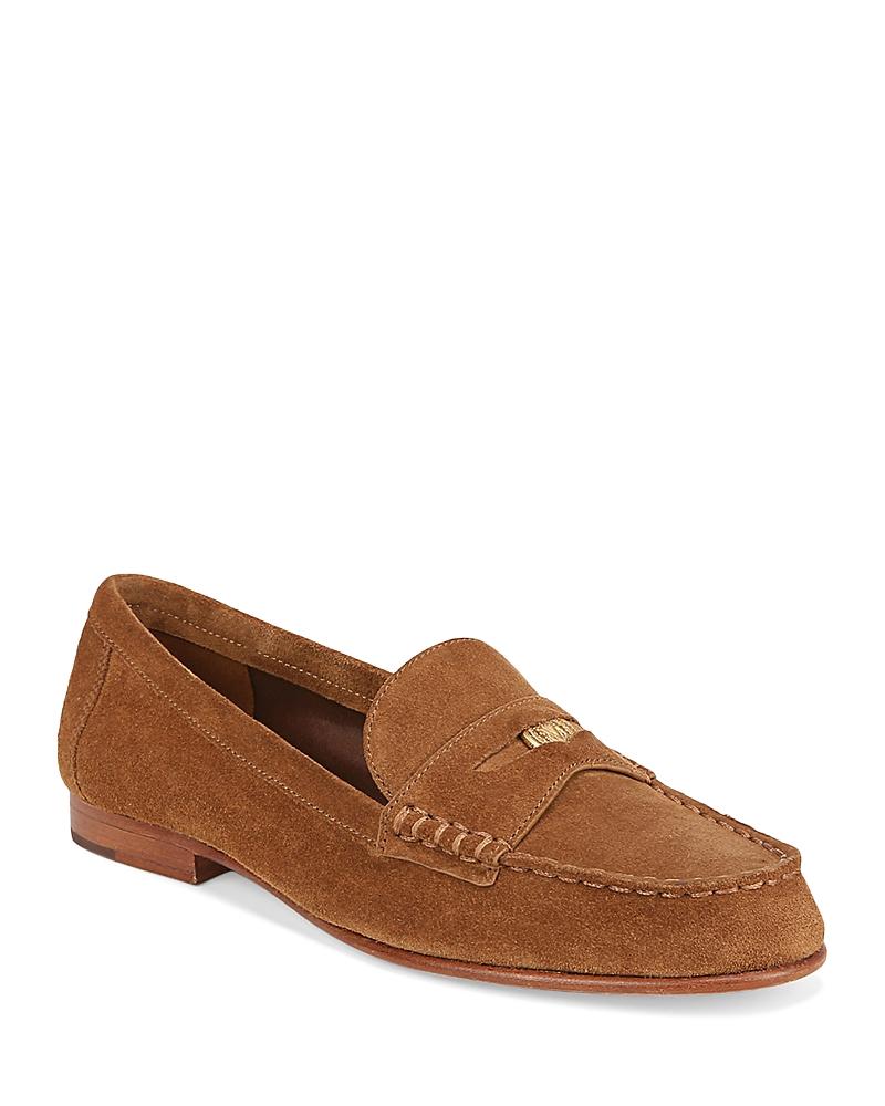 Womens Hazelwood Suede Penny Loafers Product Image