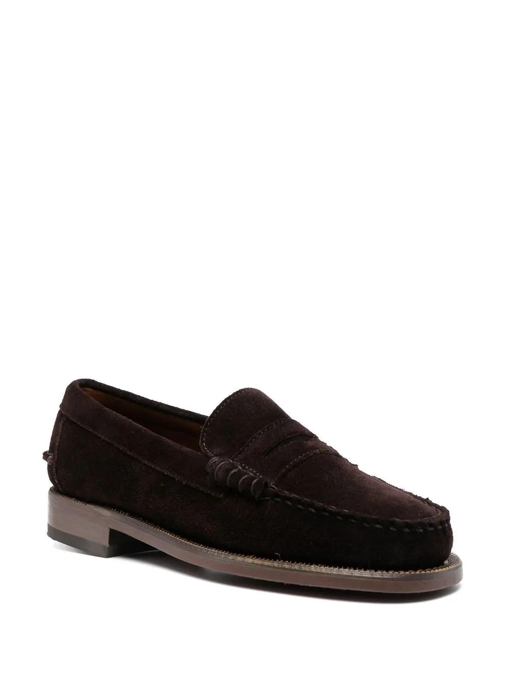 round-toe penny loafers Product Image