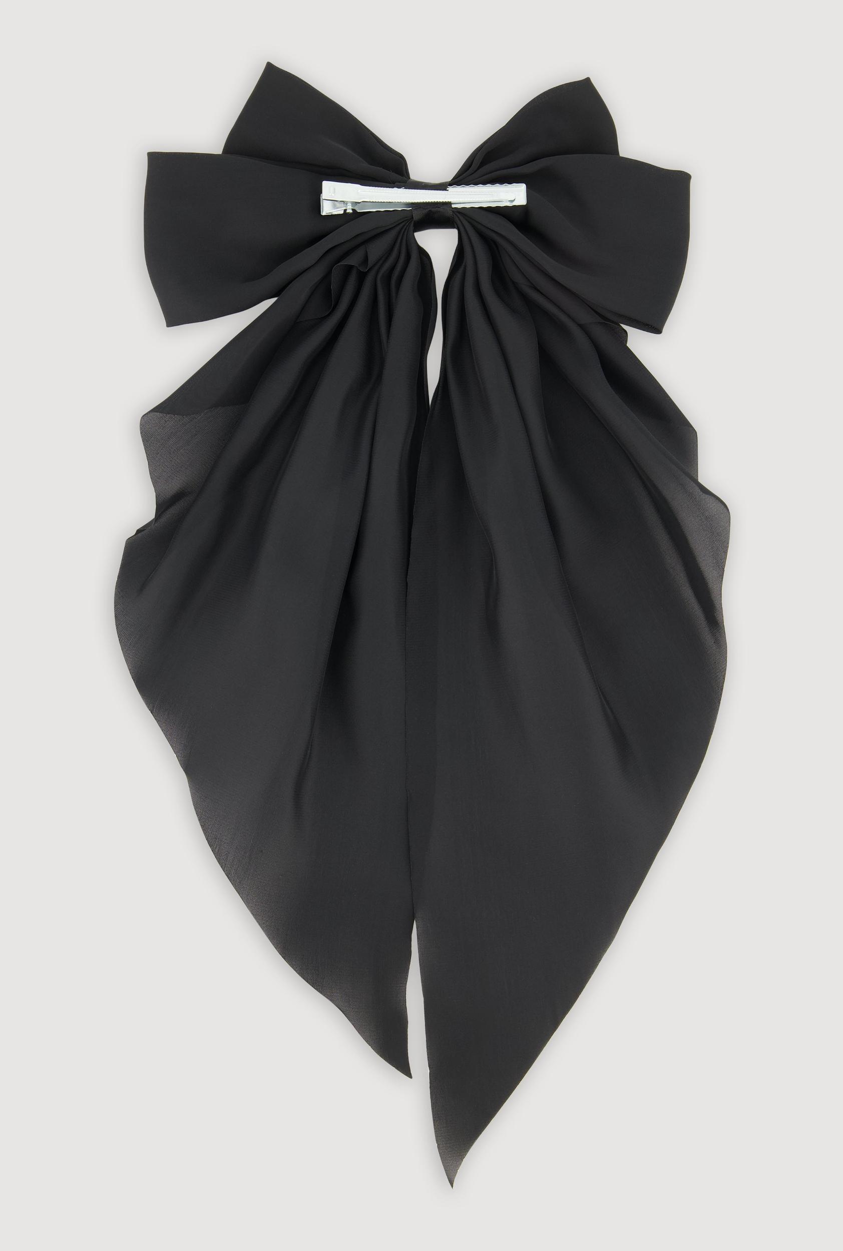 Oversized Double Bow Hair Clip Female Product Image