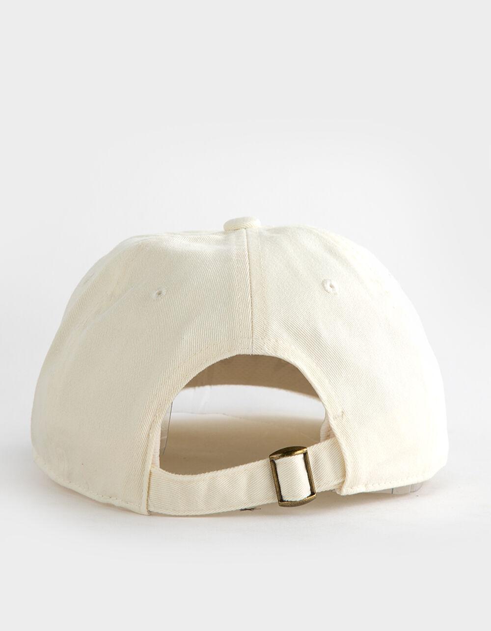 BRIXTON Script LP Womens Strapback Hat - IVORY Product Image