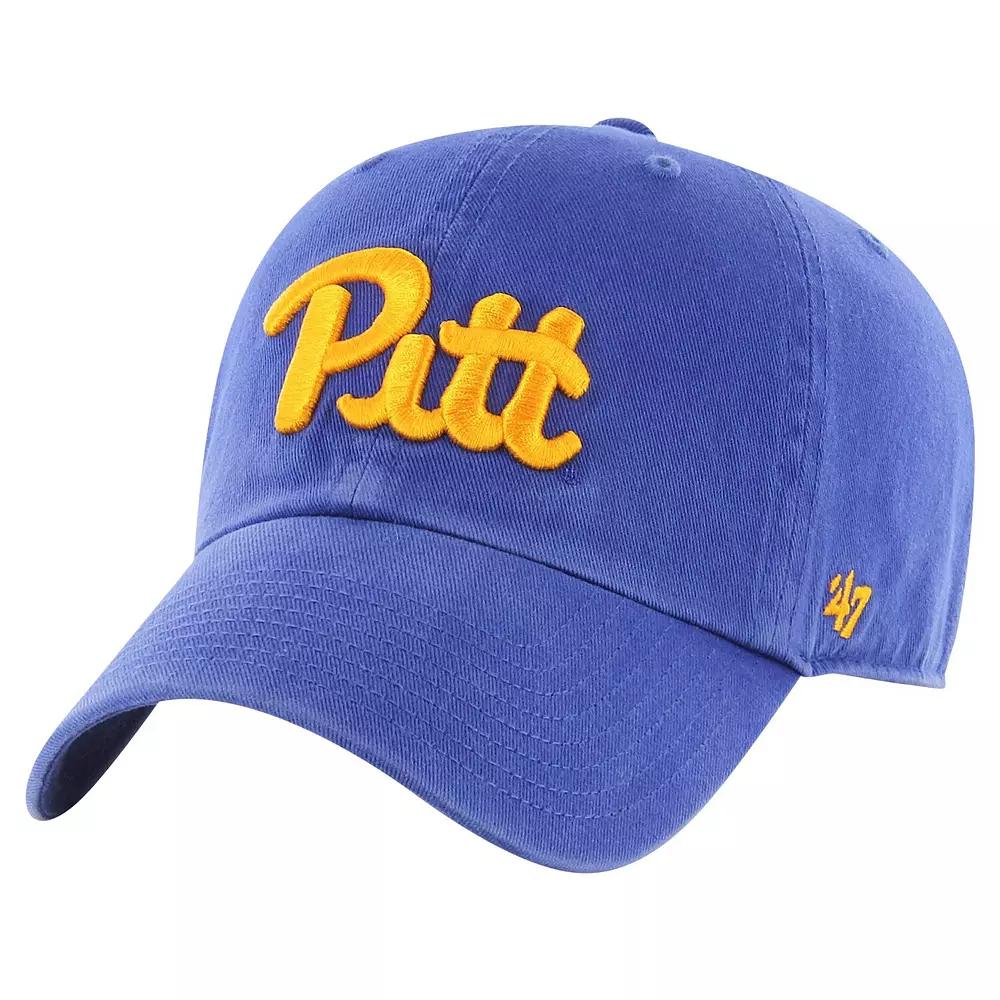 Men's '47 Royal Pitt Panthers Clean Up Adjustable Hat, Blue Product Image