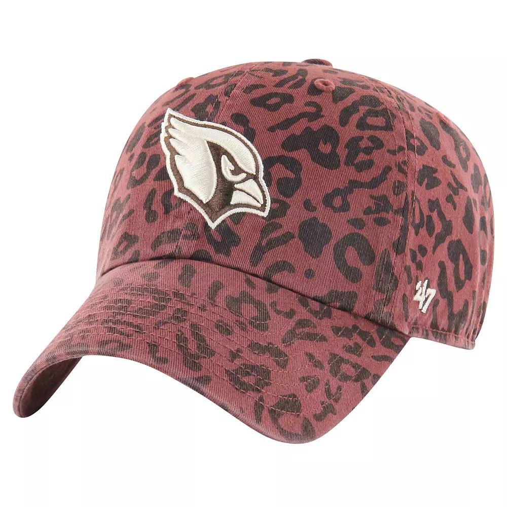 Women's '47 Brown Arizona Cardinals Tawny Clean Up Adjustable Hat Product Image