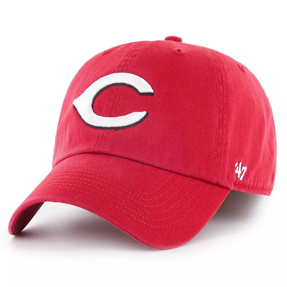 Men's '47 Red Cincinnati Reds Franchise Logo Fitted Hat,  Product Image