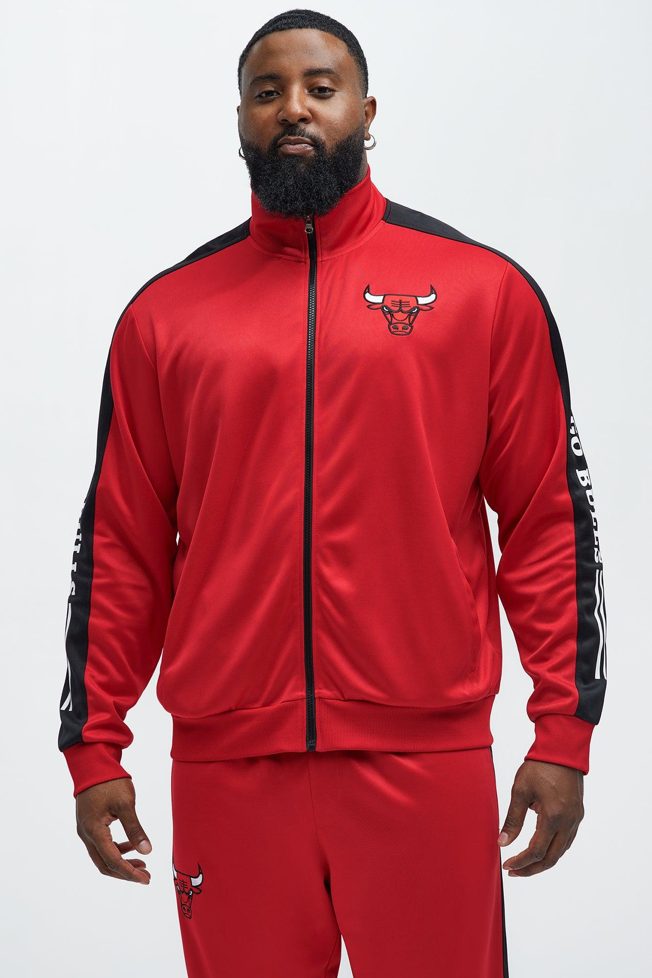 Bulls Stand By Track Jacket - Red Male Product Image