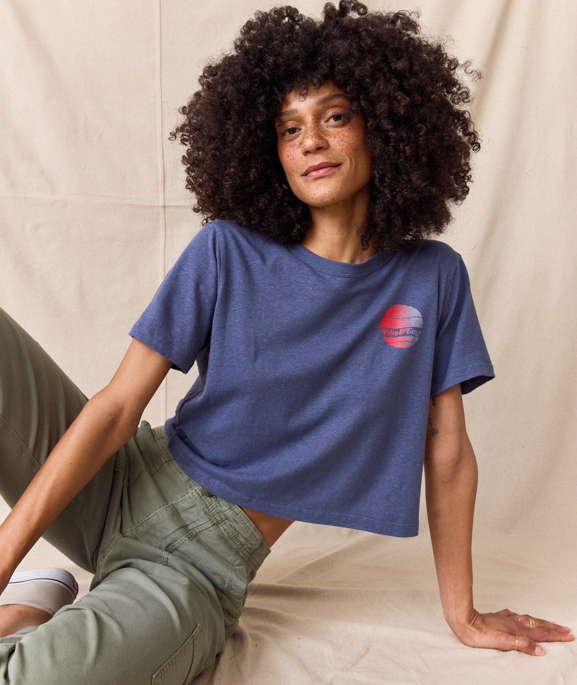 ML x Free & Easy Crop Graphic Tee Product Image