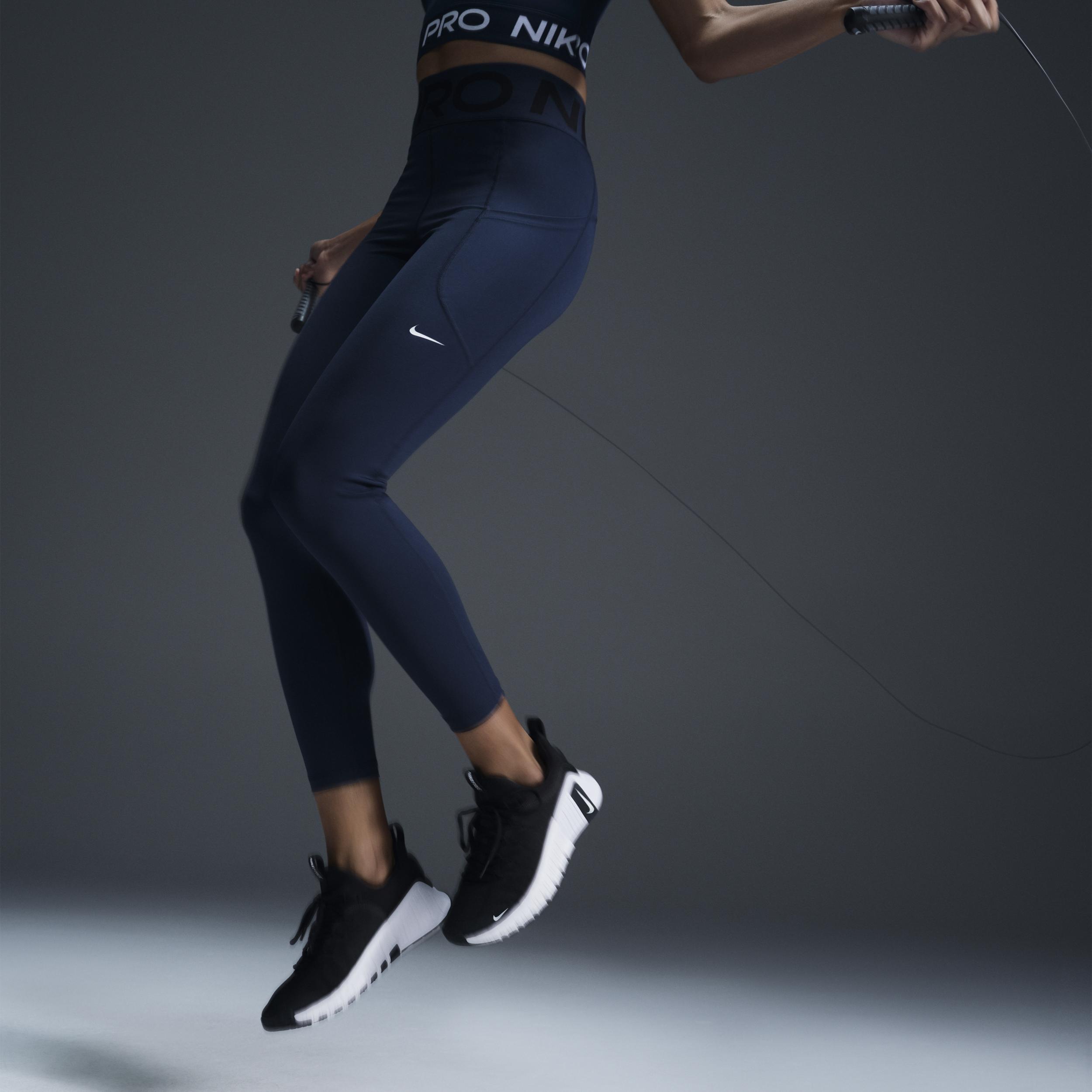 Nike Pro Sculpt Women's High-Waisted 7/8 Leggings with Pockets Product Image