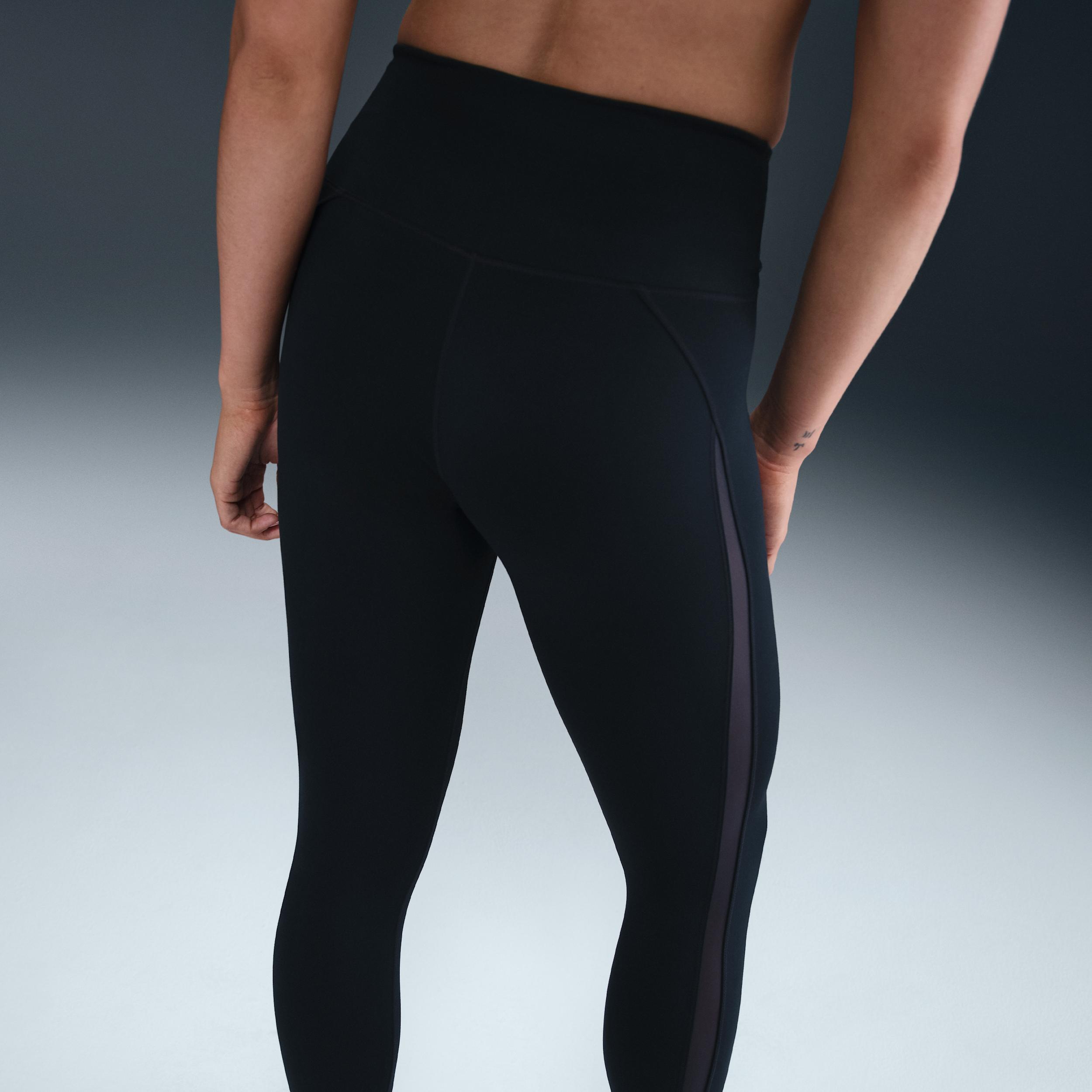 Nike Womens One High-Waisted 7/8 Leggings | HV2292-010 Product Image
