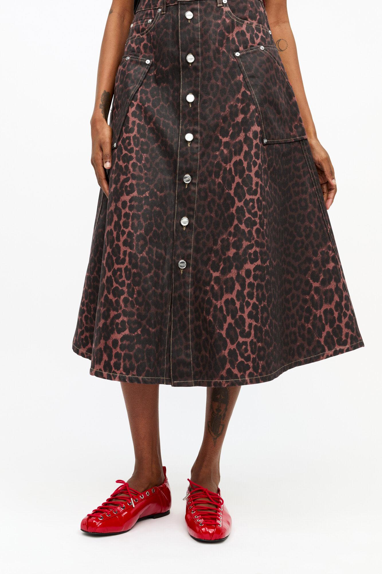 Red Lace-Up Ballerinas Product Image