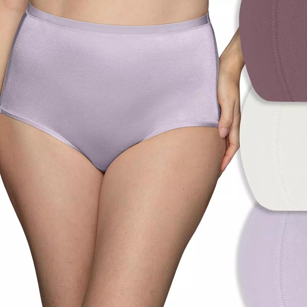 Women's Vanity Fair Lingerie® Body Caress 3-Pack Brief Panties 13438,  Product Image