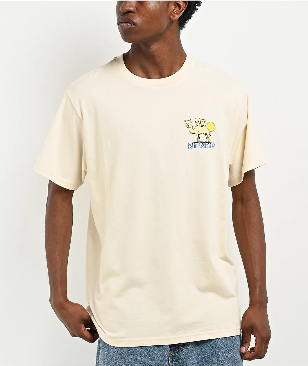 RIPNDIP Barnum Natural T-Shirt Product Image