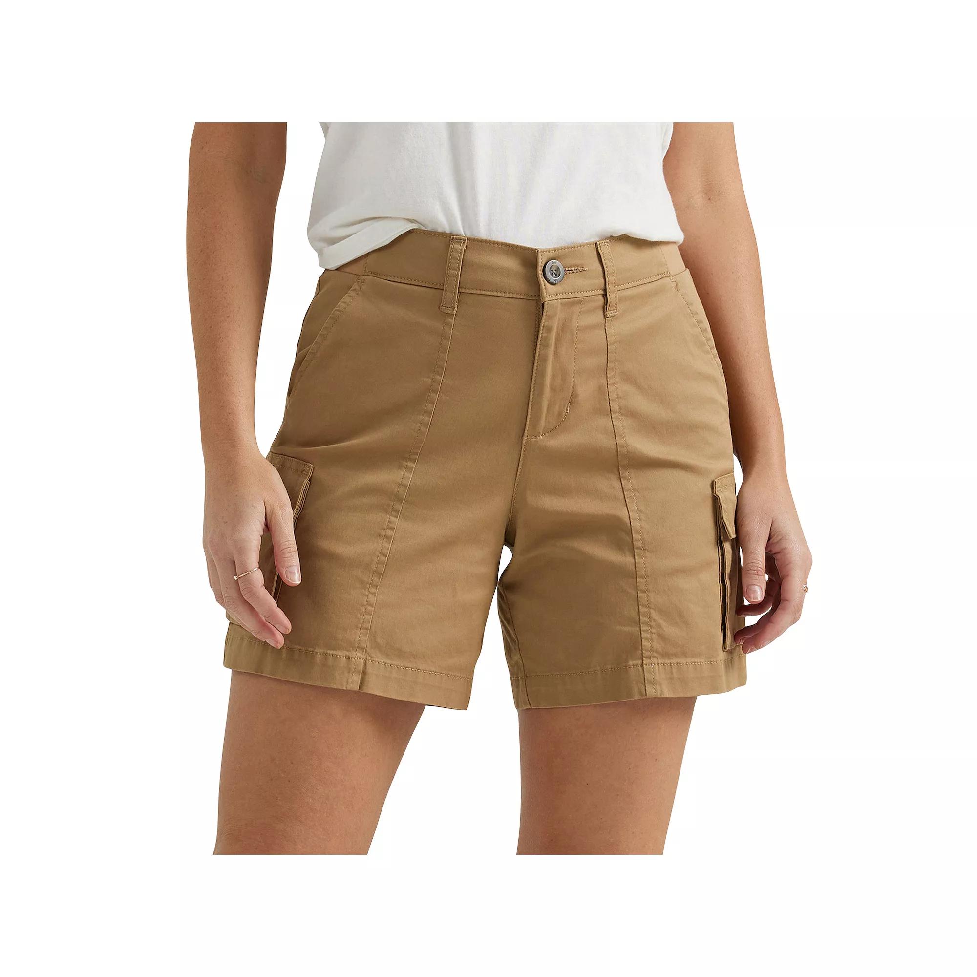 Womens Lee Ultra Lux FLEX TO GO Cargo Shorts Product Image