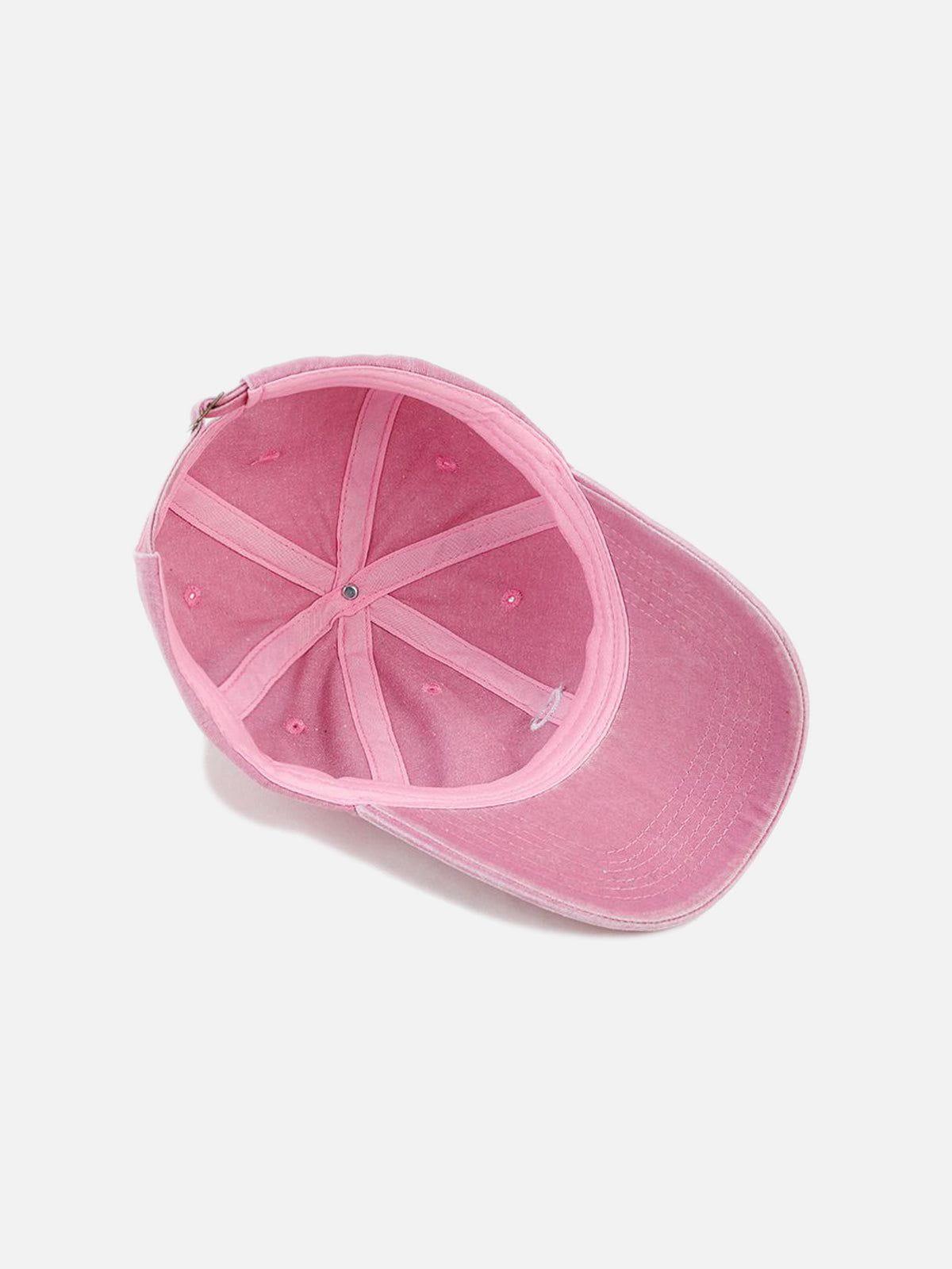 Embroidery Heart Washed Cap Product Image