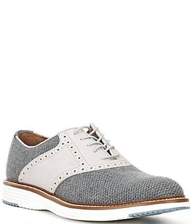 Johnston  Murphy Mens Upton Knit Saddle Oxfords Product Image