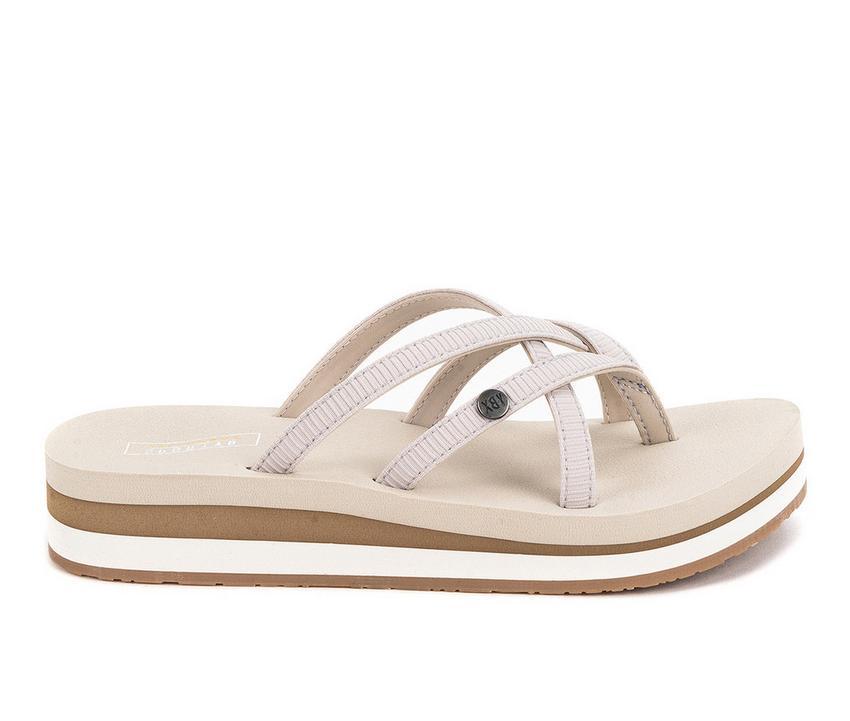 Women's Yellow Box Misaki Flip-Flops Product Image