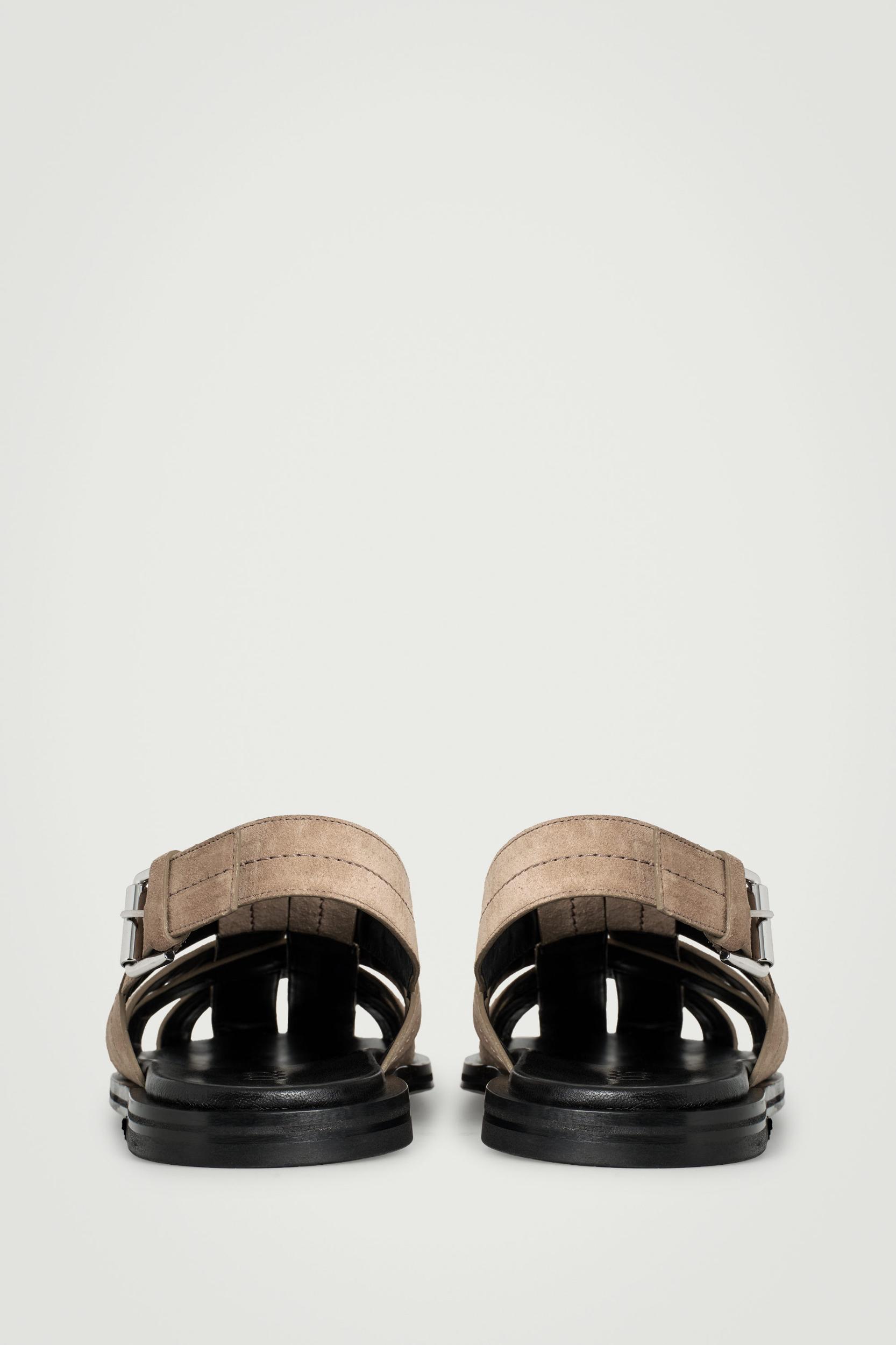 SUEDE FISHERMAN SANDALS Product Image