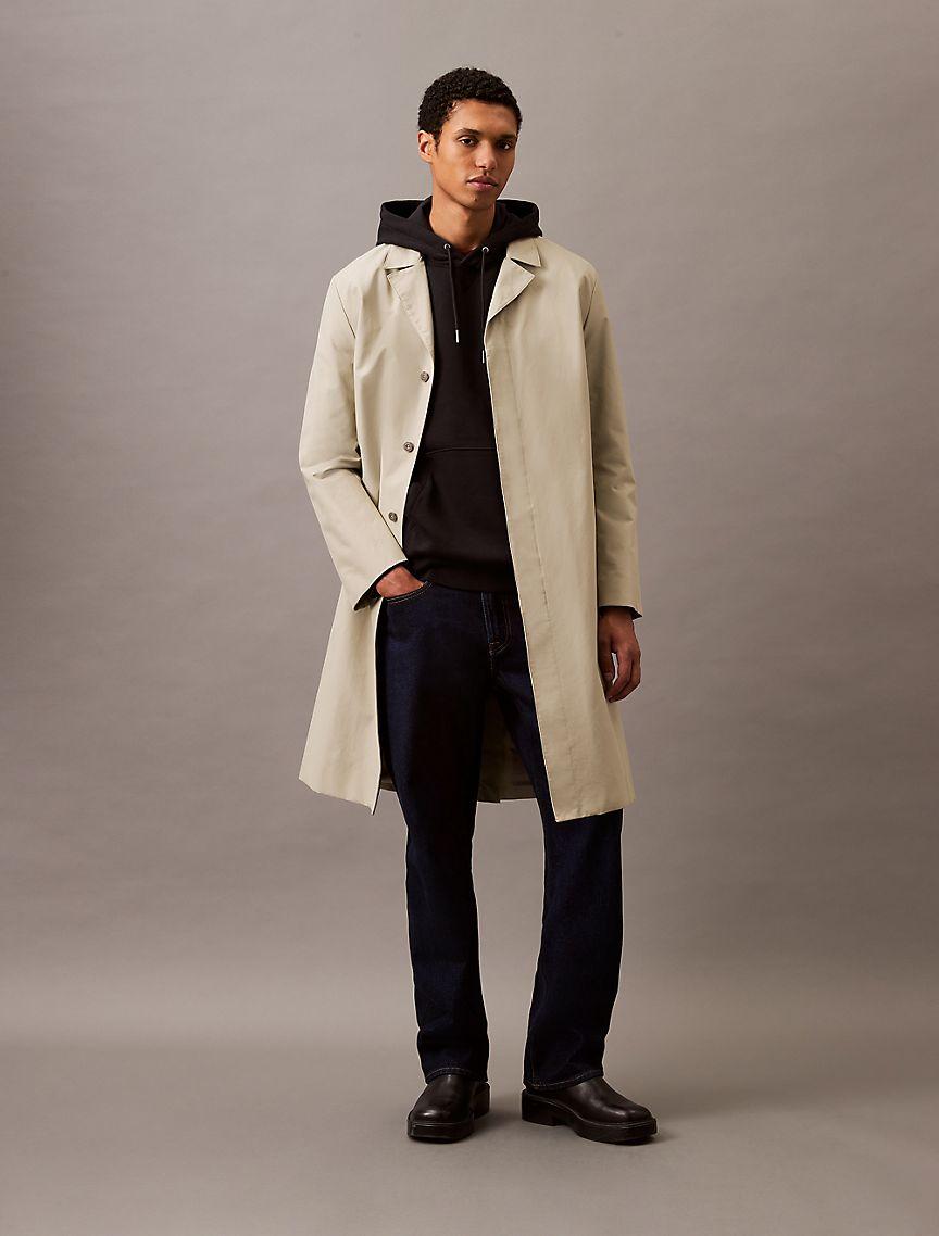 Monogram Logo Patch Fleece Hoodie Product Image