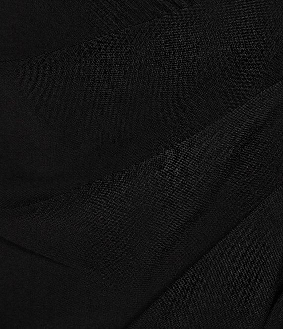 Alex Evenings Sleeveless Embellished Crew Neck Front Slit Gown Product Image