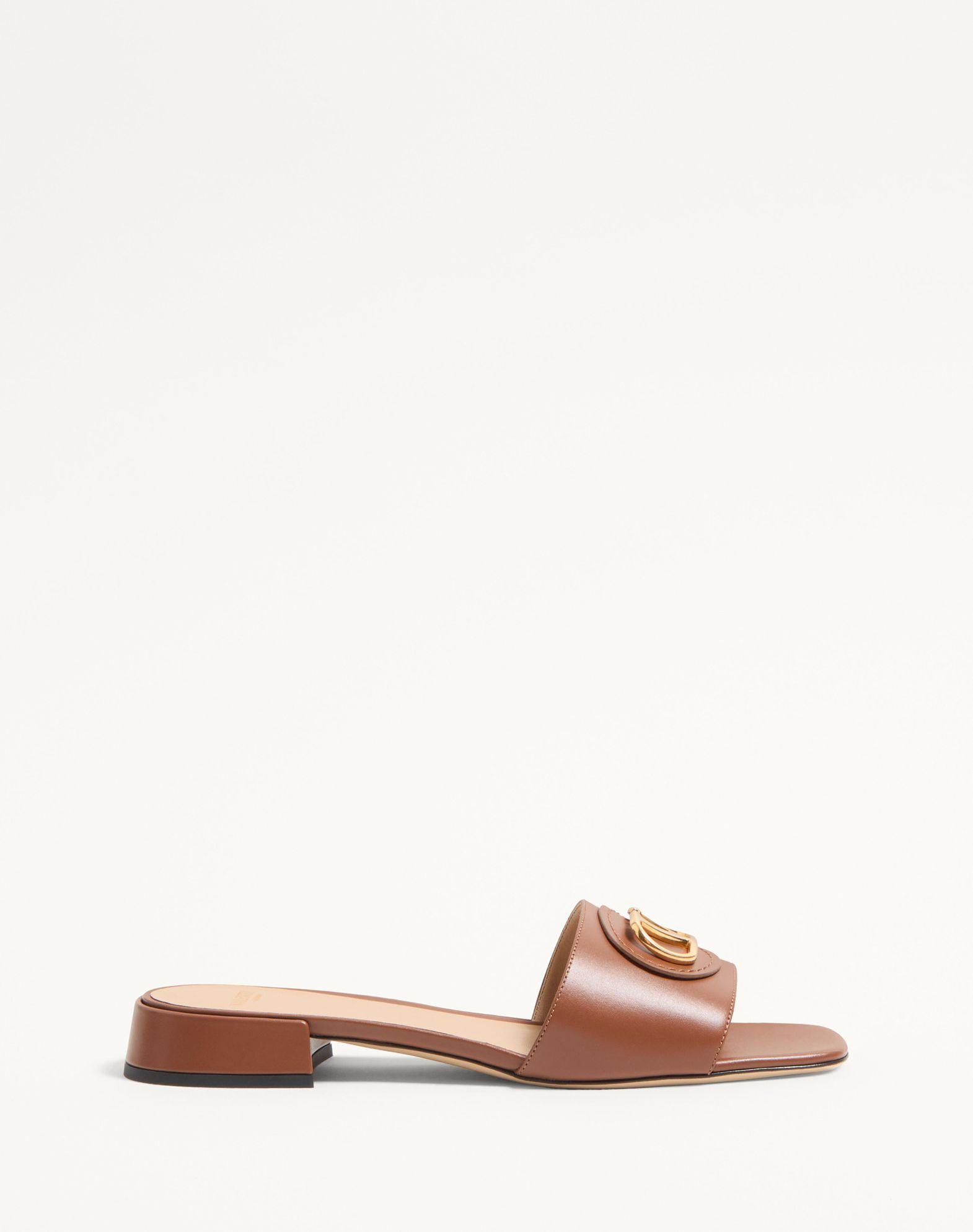 Vlogo Signature Slide Sandal In Calfskin 20Mm Product Image