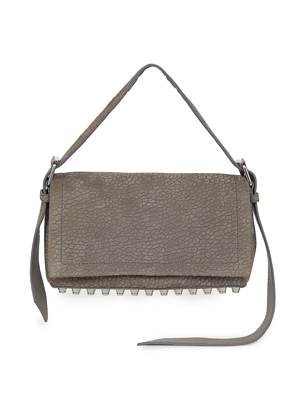 Womens Ricco Medium Leather Flap Bag Product Image