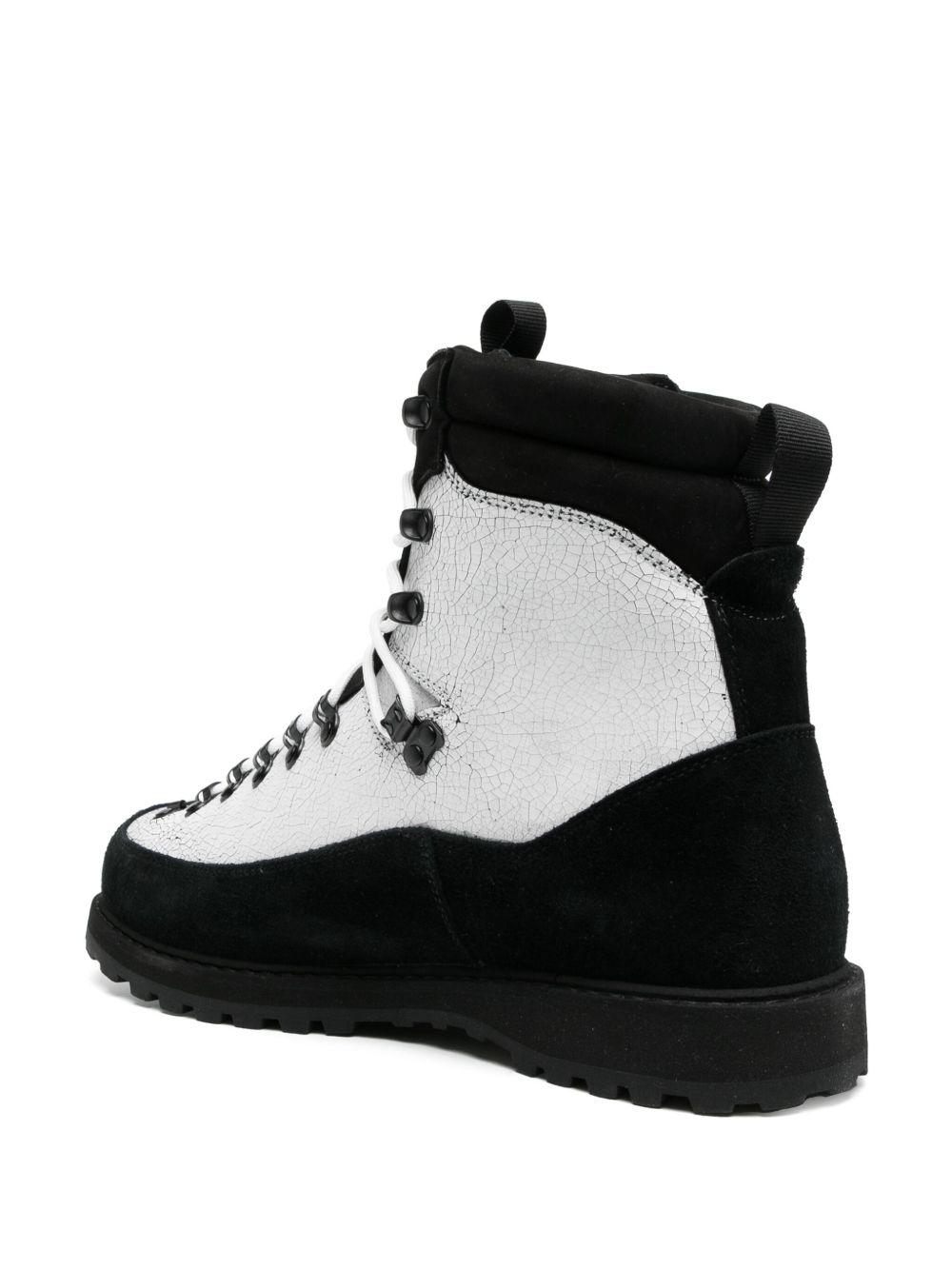 Everest two-tone leather boots Product Image