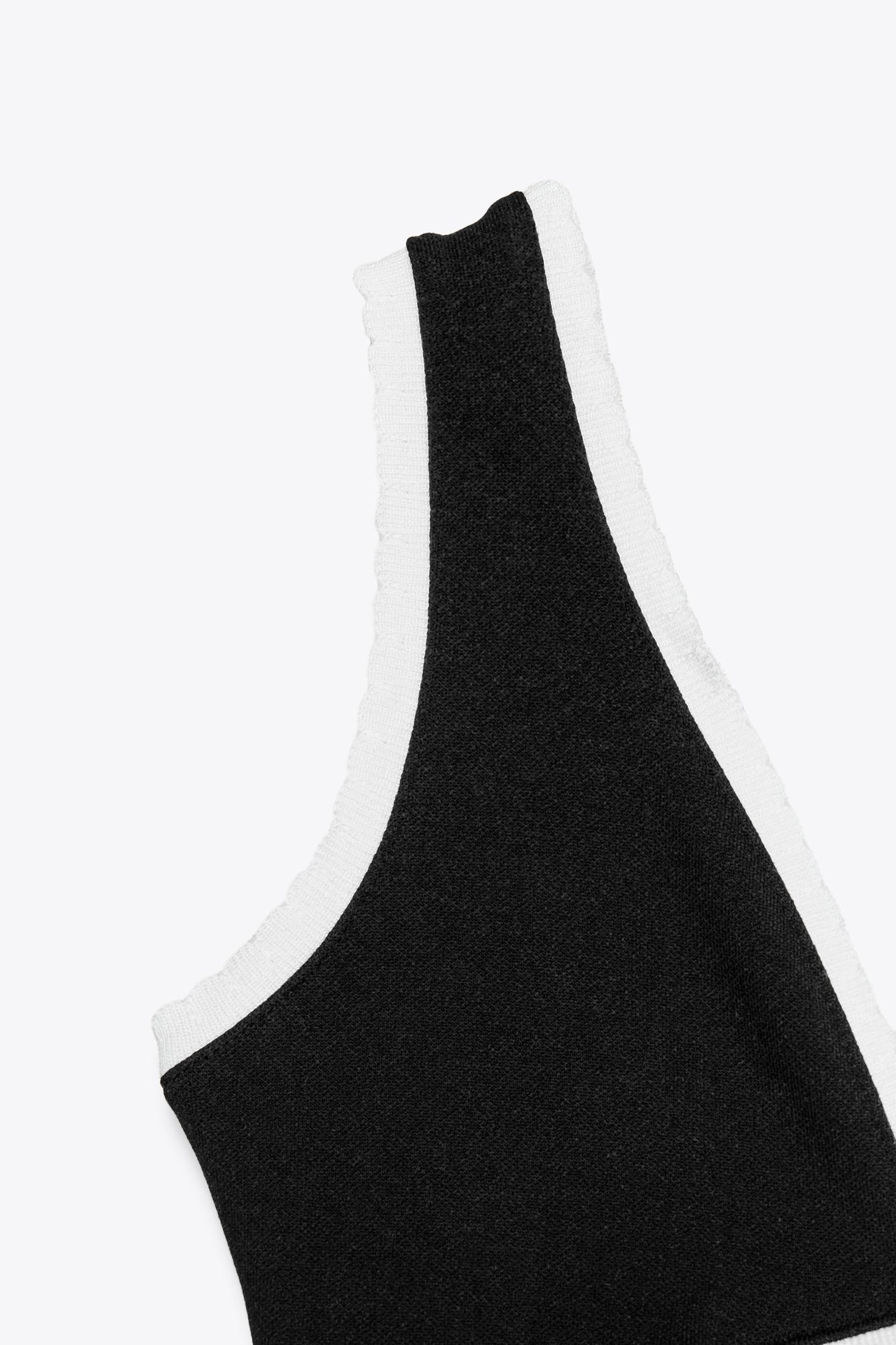 CONTRAST TRIM DRESS Product Image