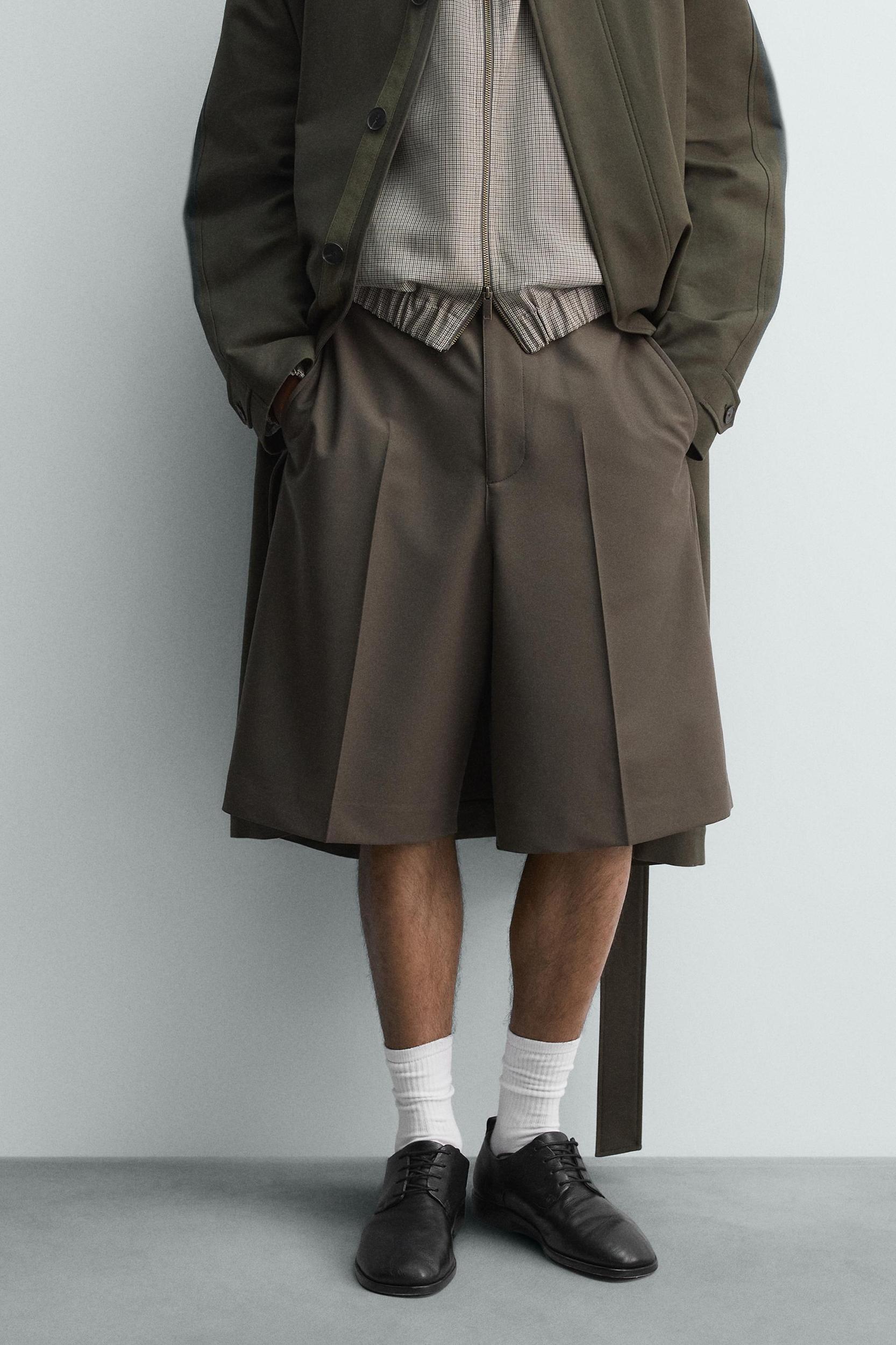 RELAXED FIT JORTS Product Image