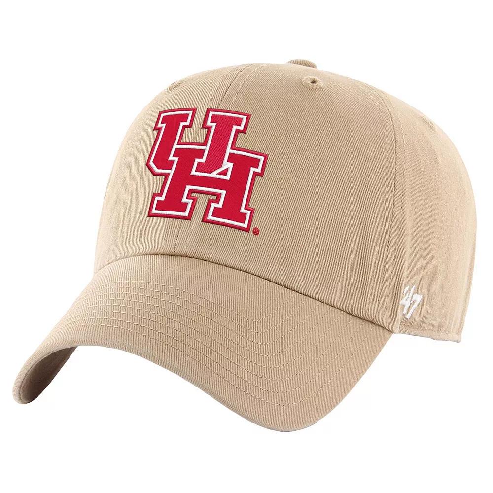 Men's '47 Khaki Houston Cougars Clean Up Adjustable Hat, Hou Beig K Product Image