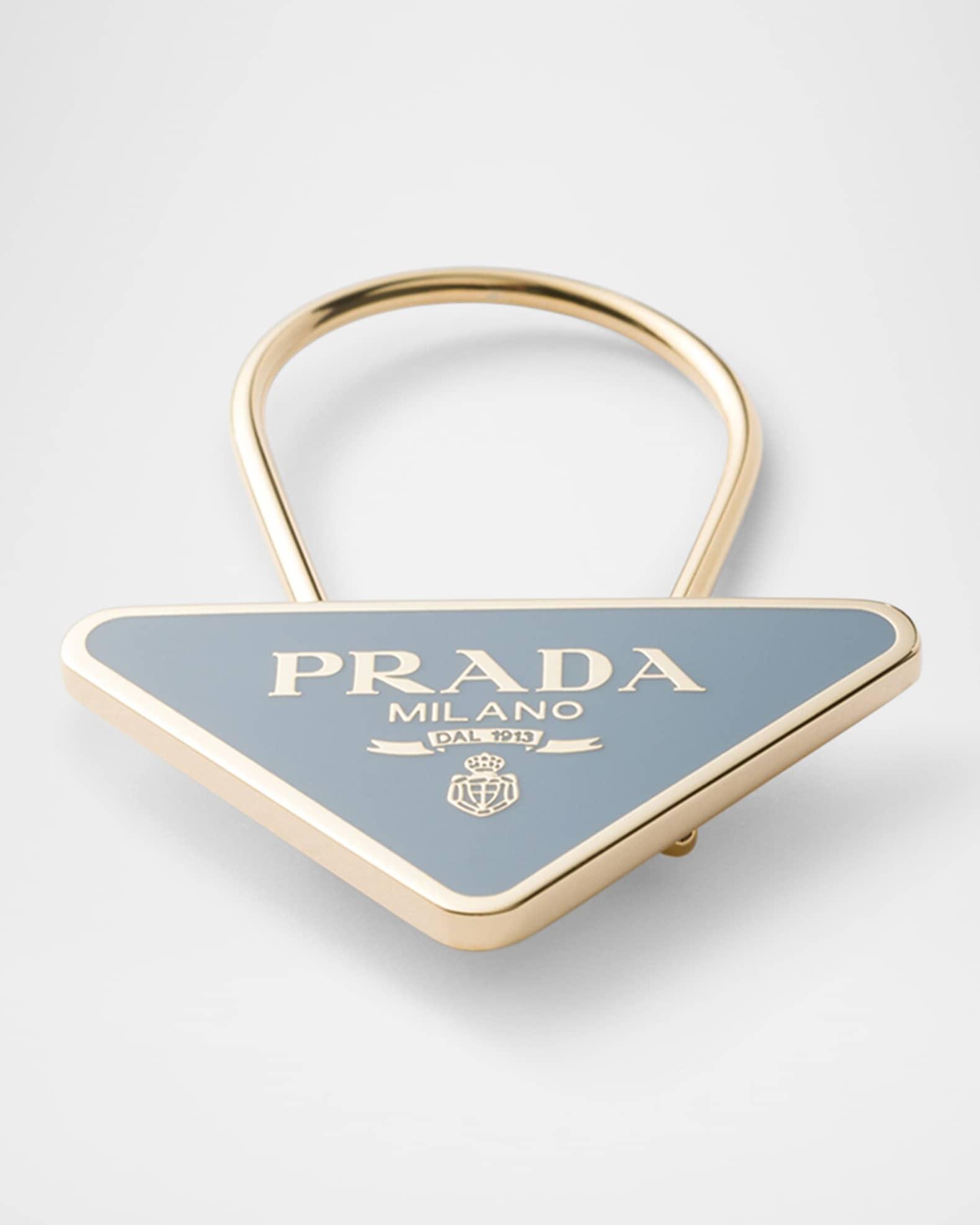 Triangle Logo Metal Keychain Product Image