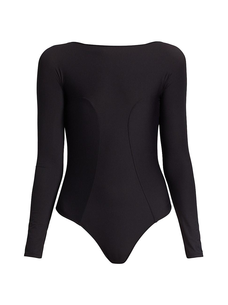 Womens Echauffe Backless Bodysuit Product Image