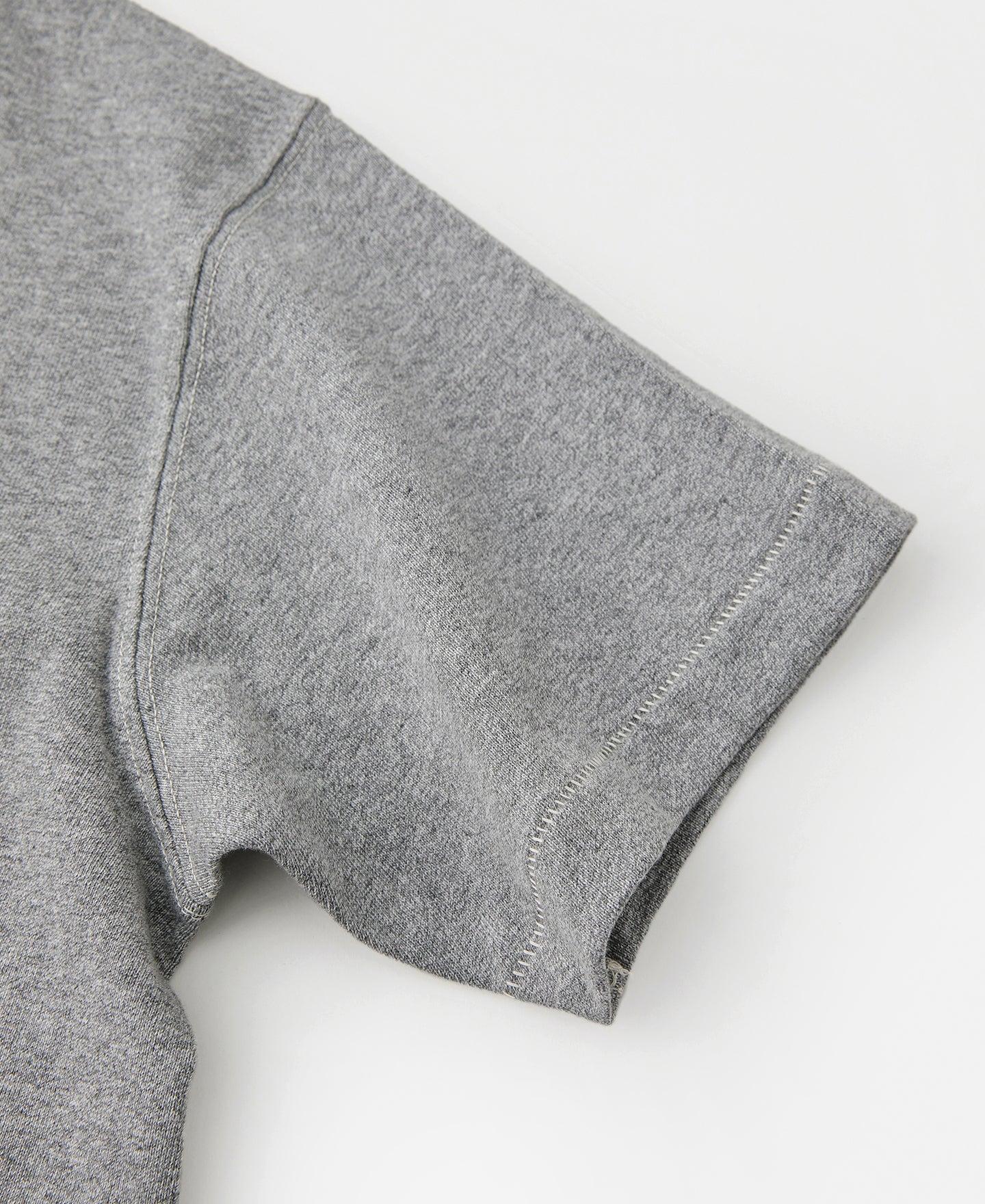 Loopwheel Tubular Athletic T-Shirt - Gray Product Image