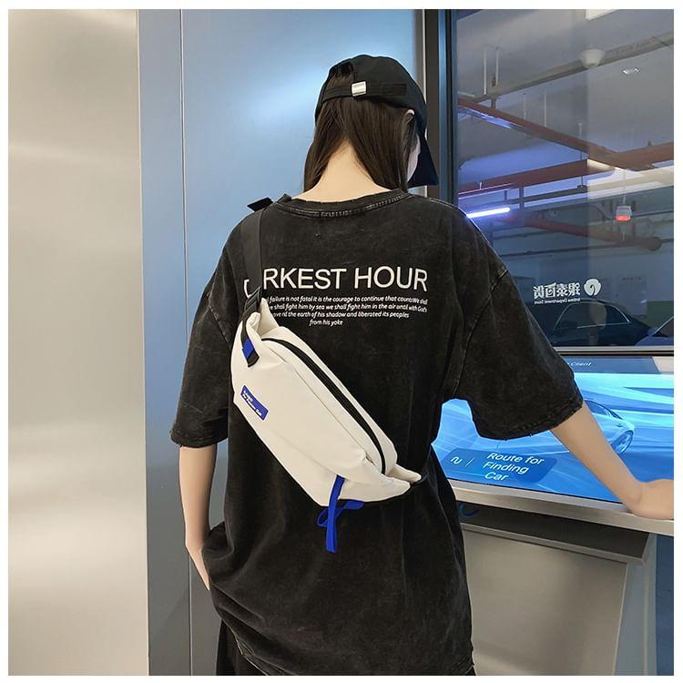 Nylon Plain Waist Bag Product Image