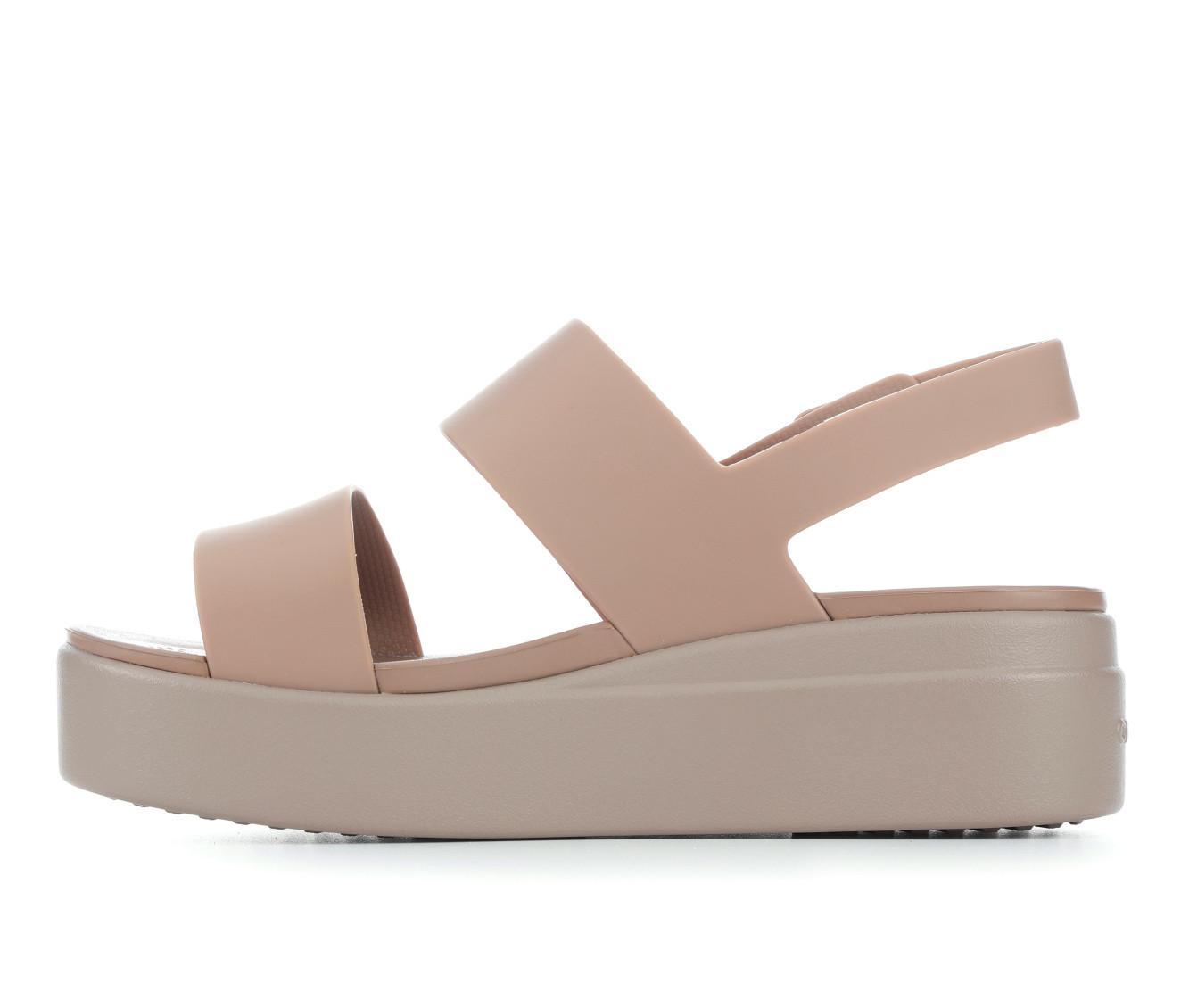 Women's Crocs Brooklyn Low Wedge Sandals Product Image