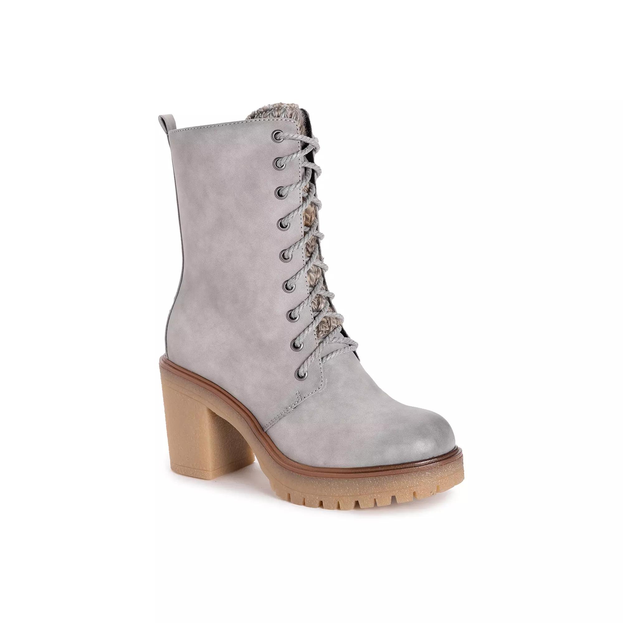 MUK LUKS Riser Jazz Women's Combat Boots,  Product Image