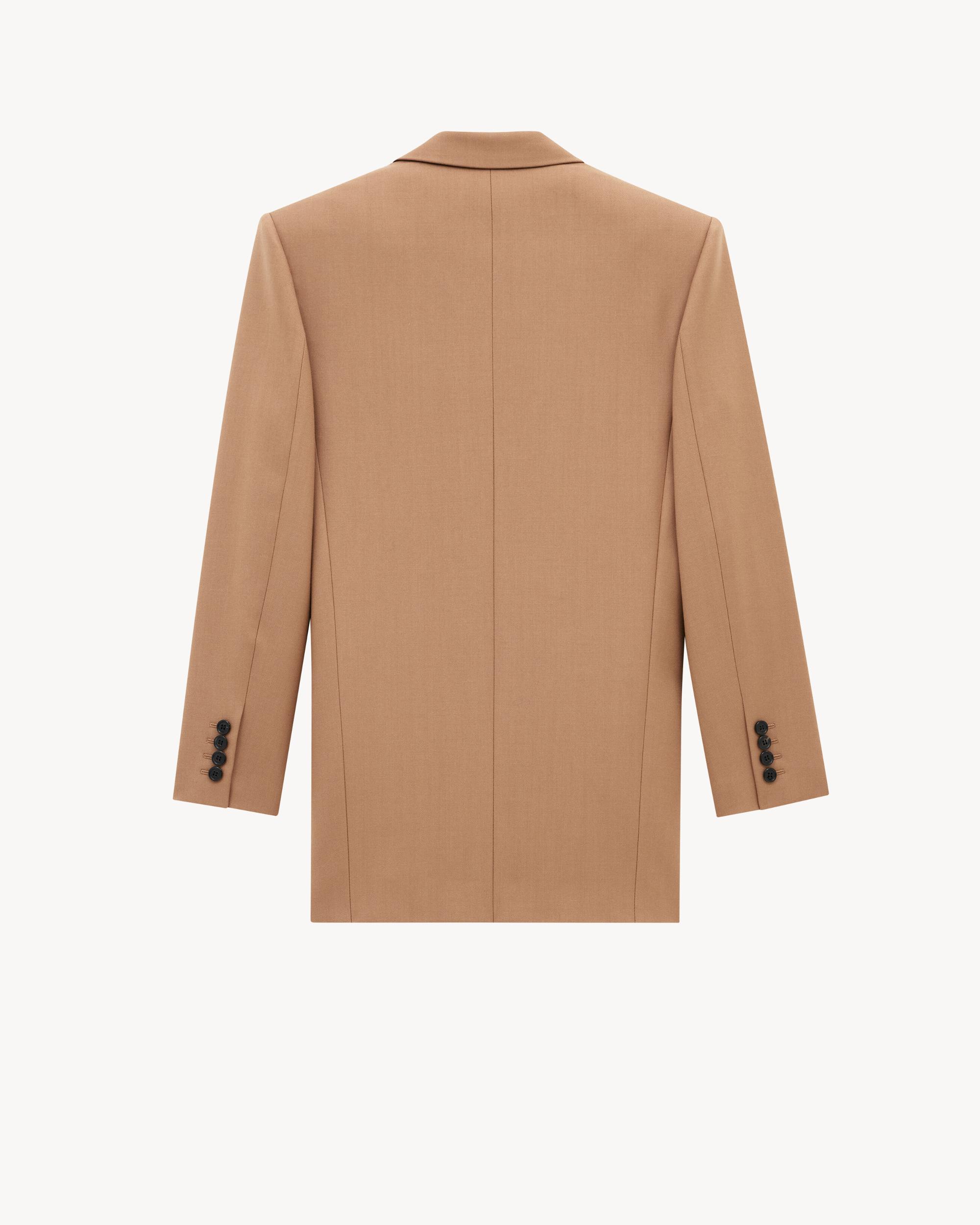 Jacket in Wool Gabardine Product Image