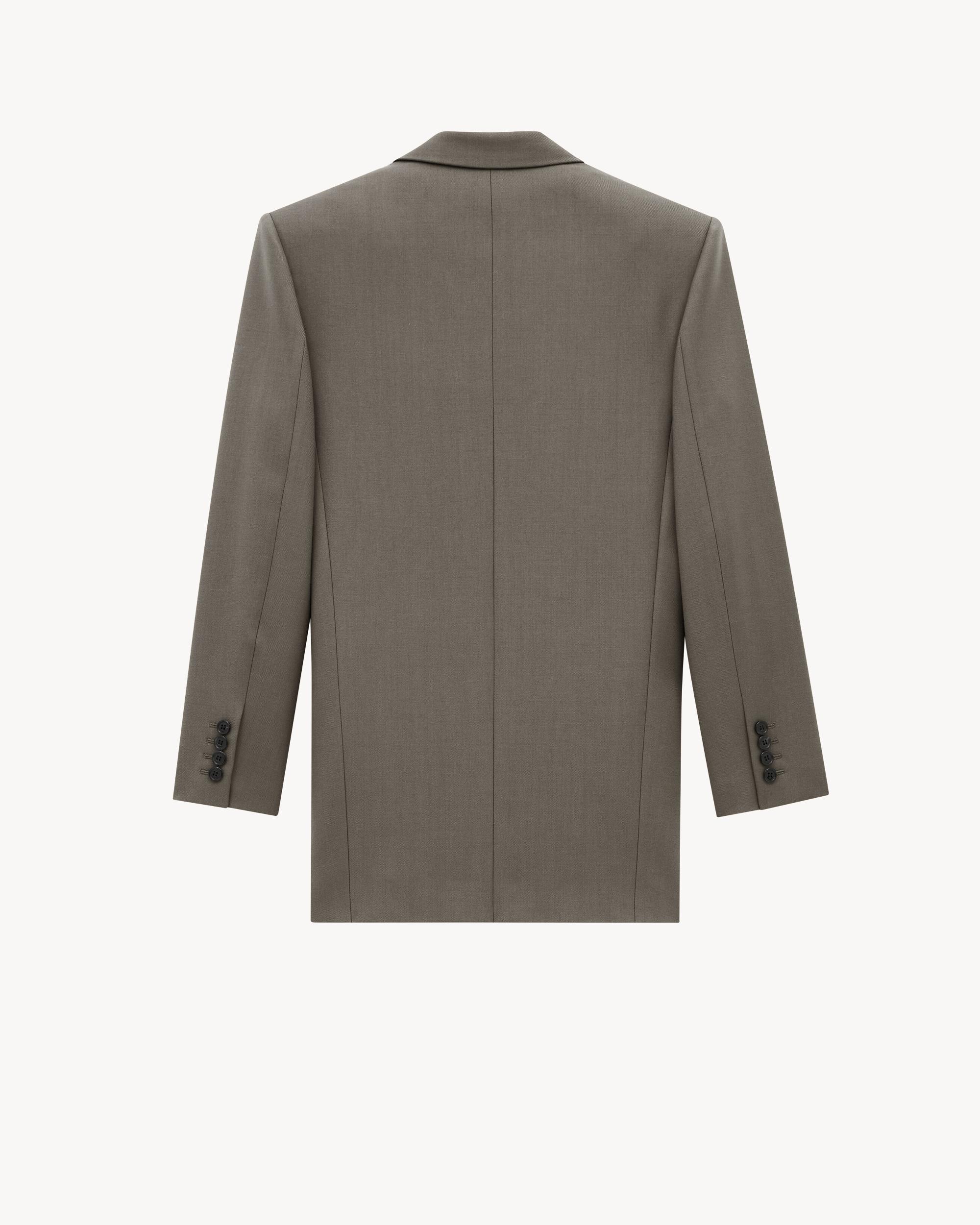 Jacket in Wool Gabardine Product Image