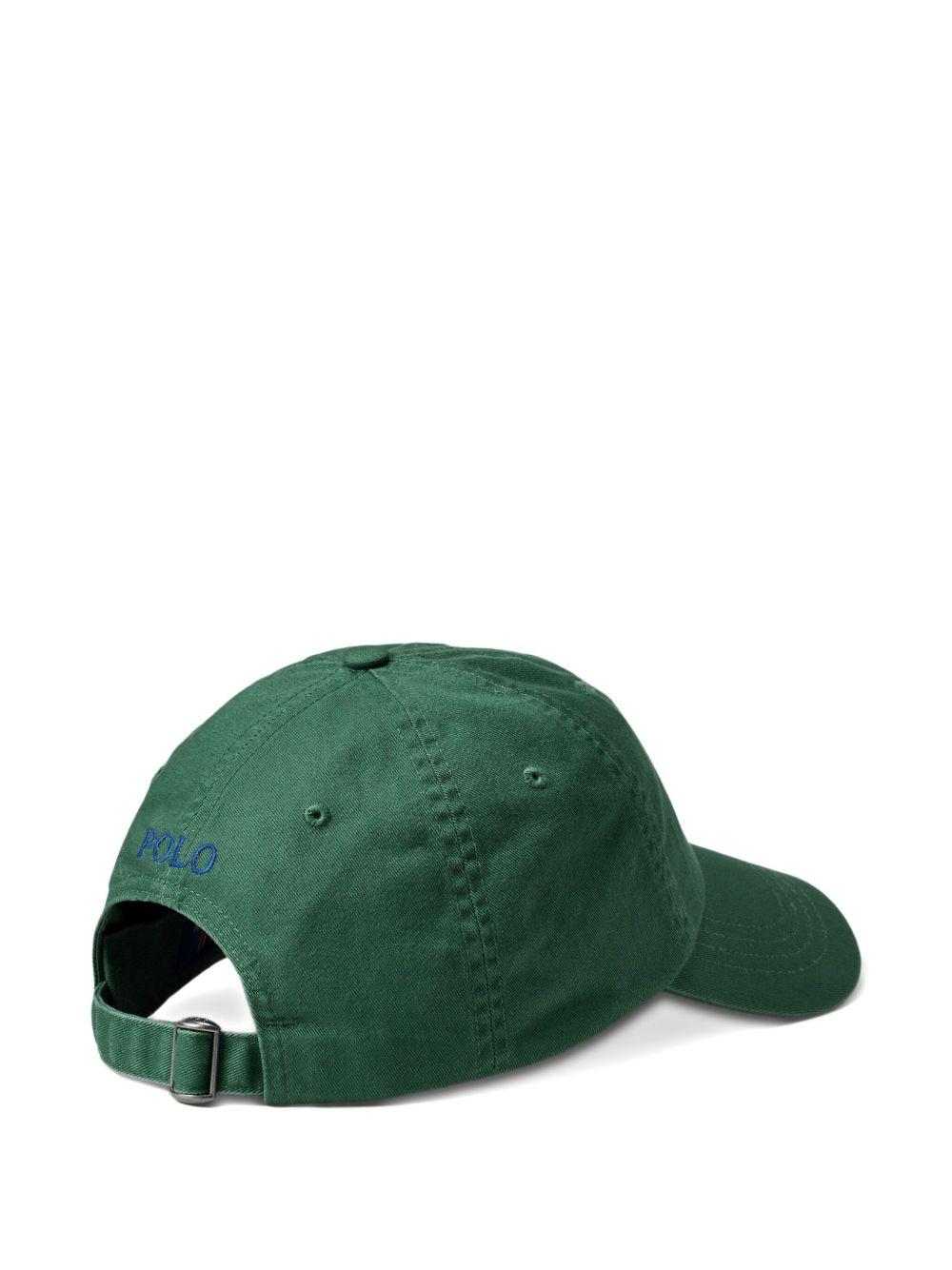 embroidered logo baseball cap Product Image