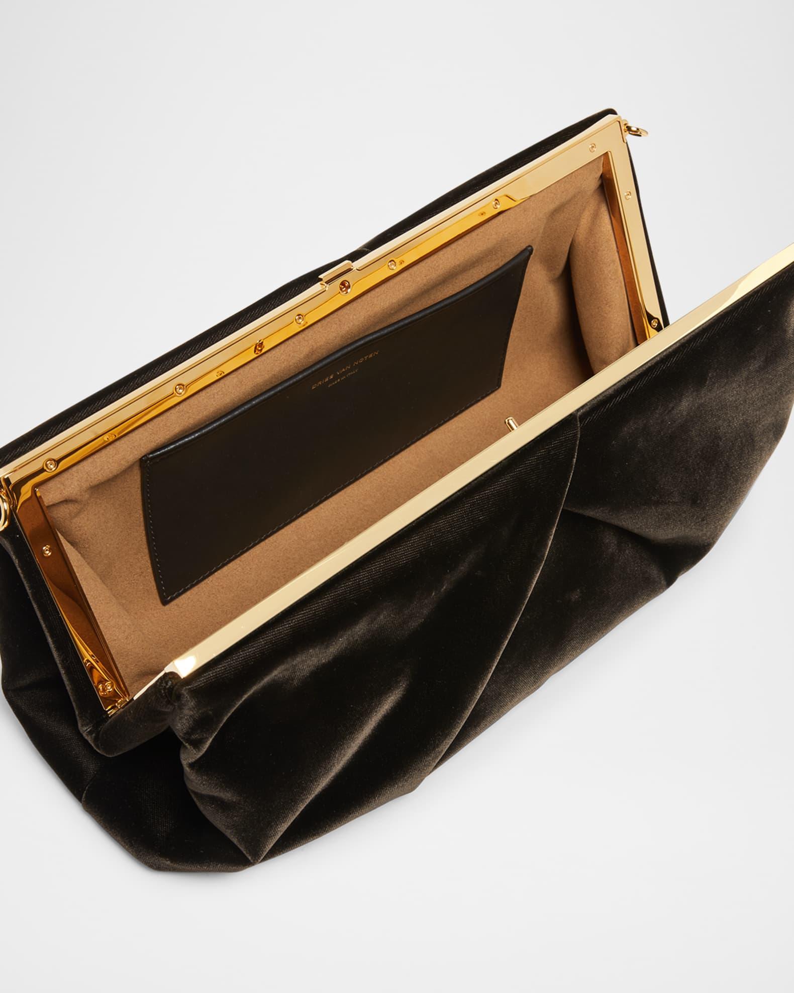 Velvety Viscose Clutch Bag Product Image